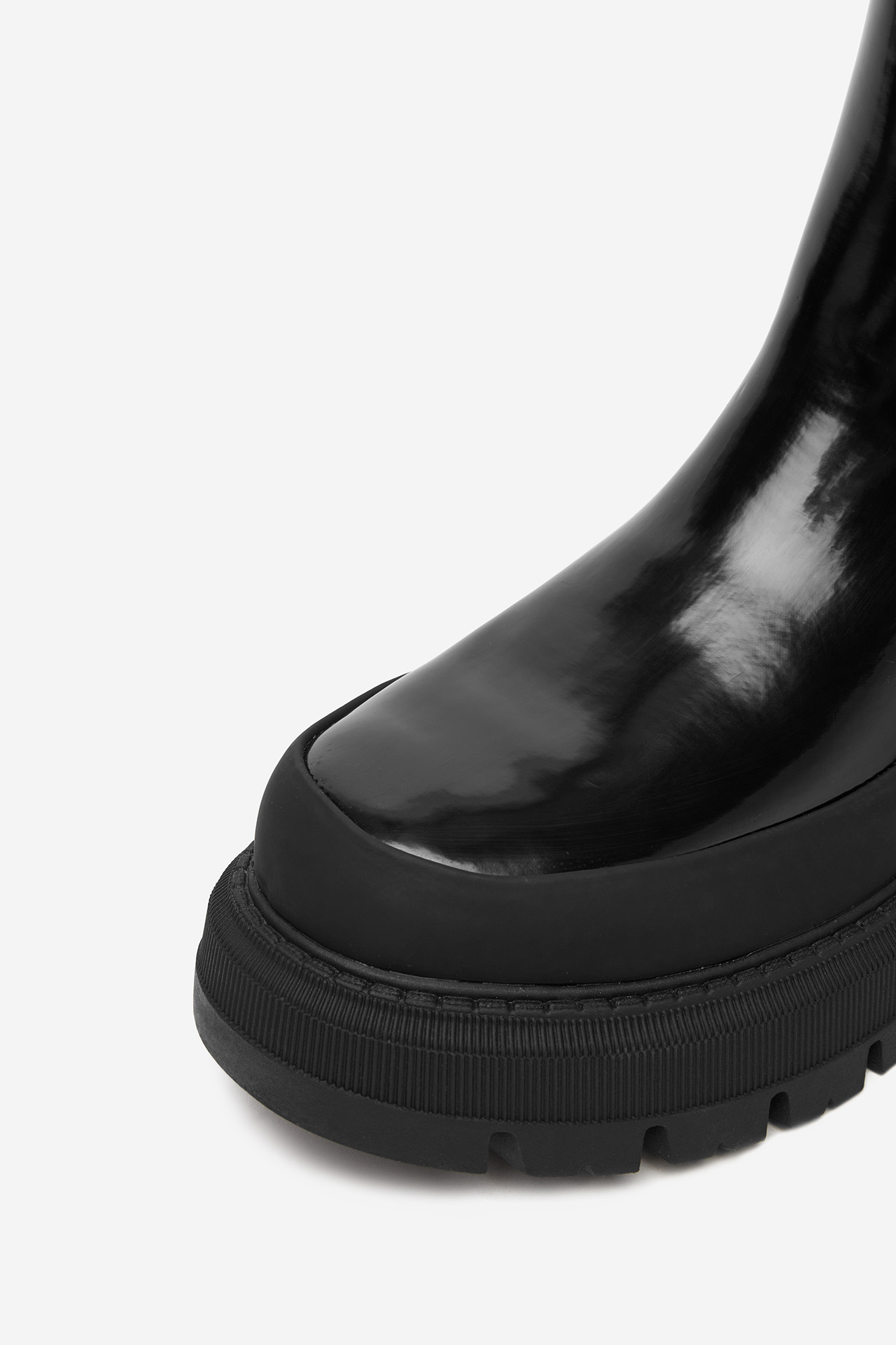 Kotníková obuv ČERNÁ