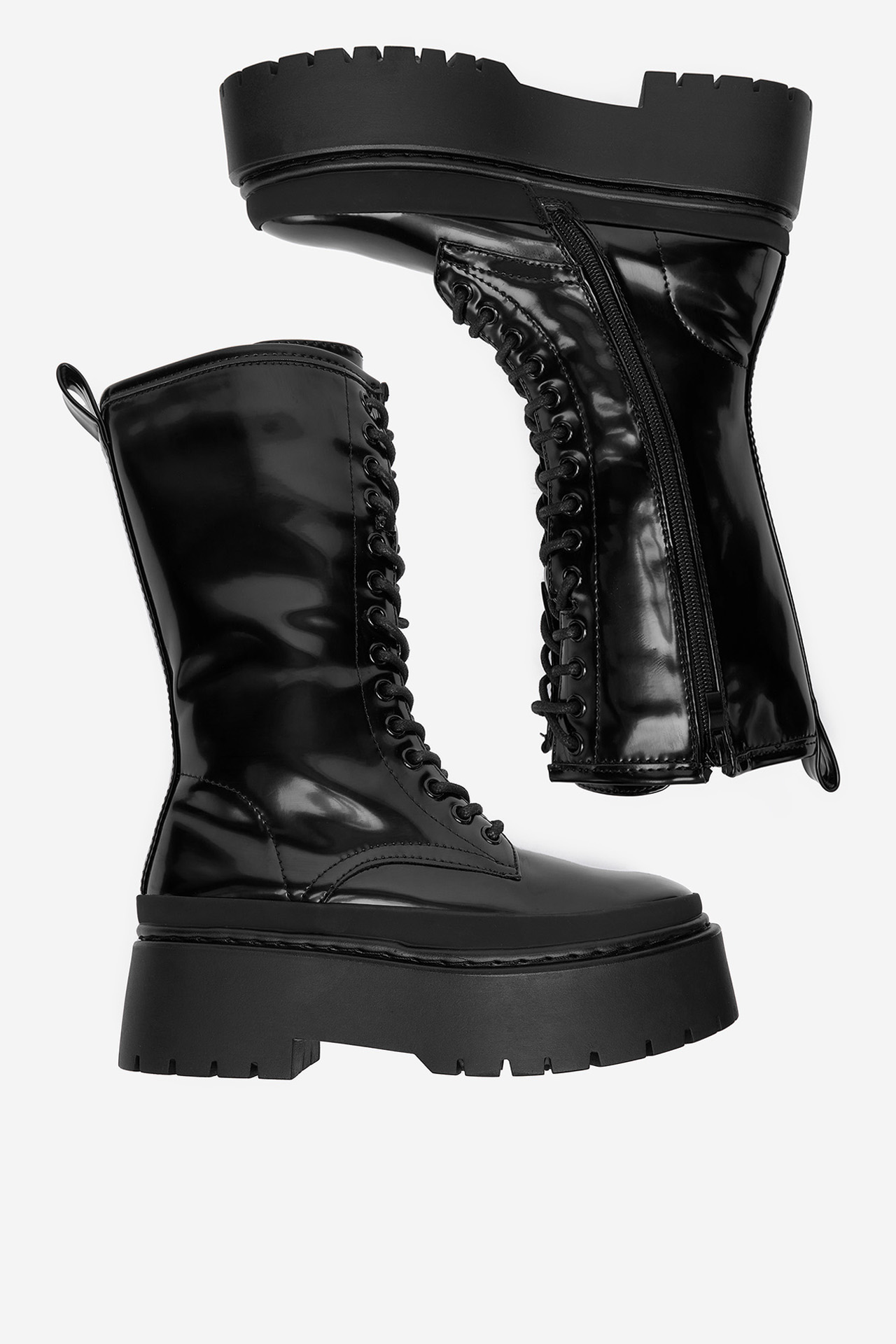 Kotníková obuv ČERNÁ