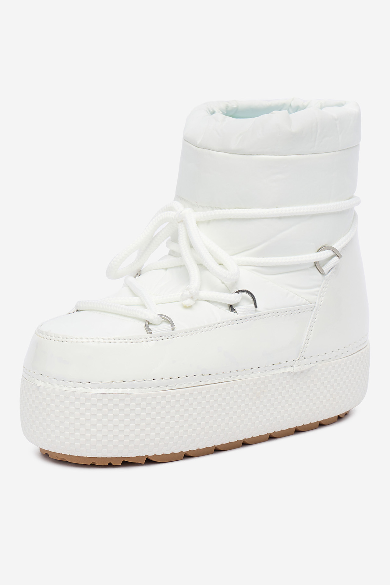 Kotníková obuv BÍLÁ