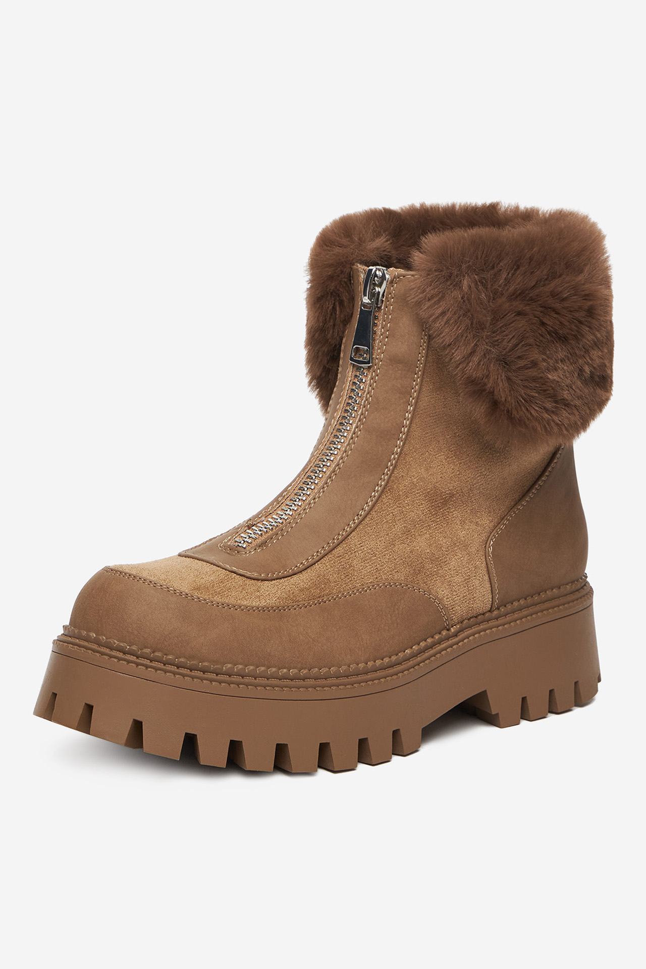 Kotníková obuv BÉŽOVÁ