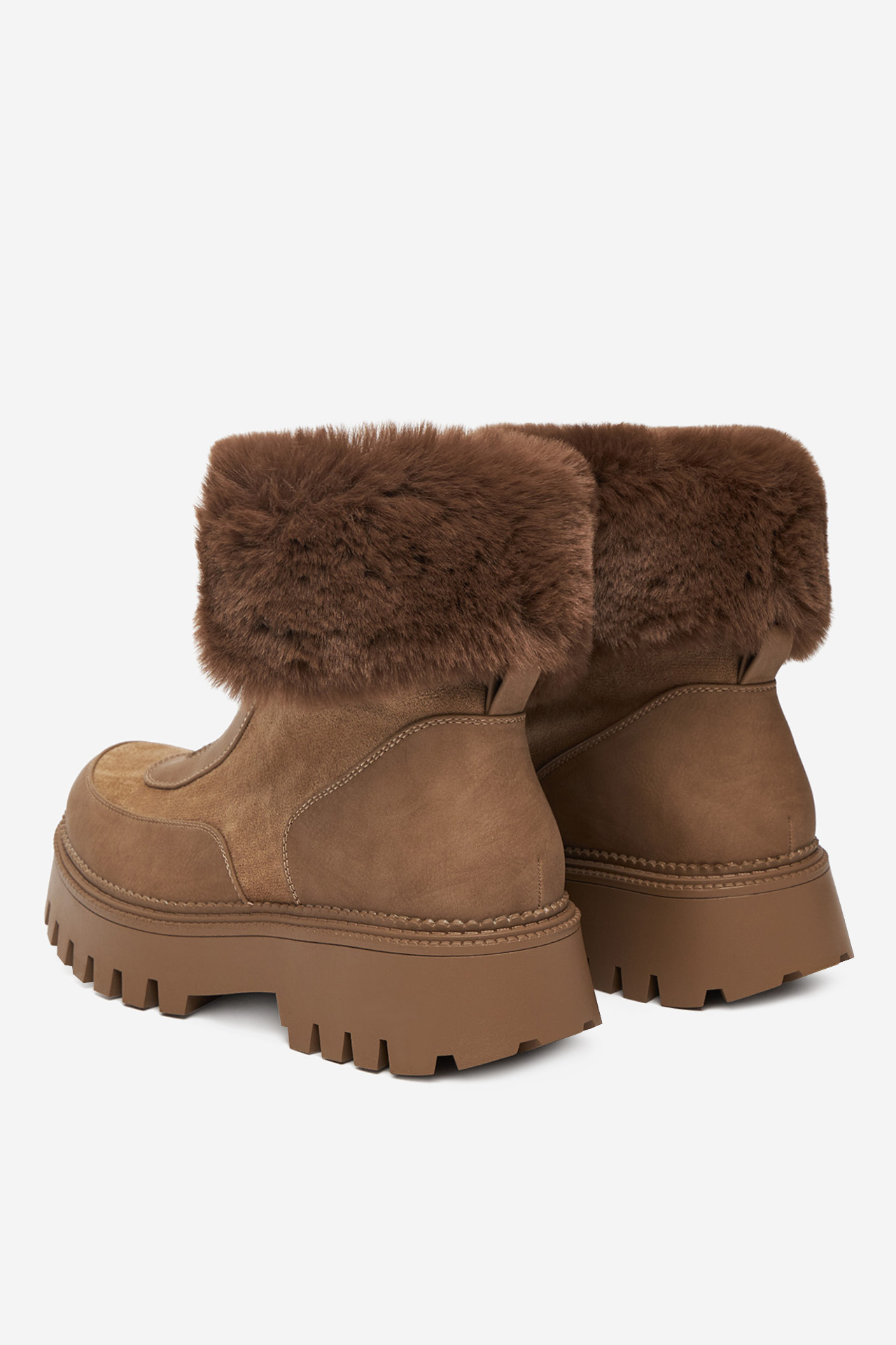 Kotníková obuv BÉŽOVÁ