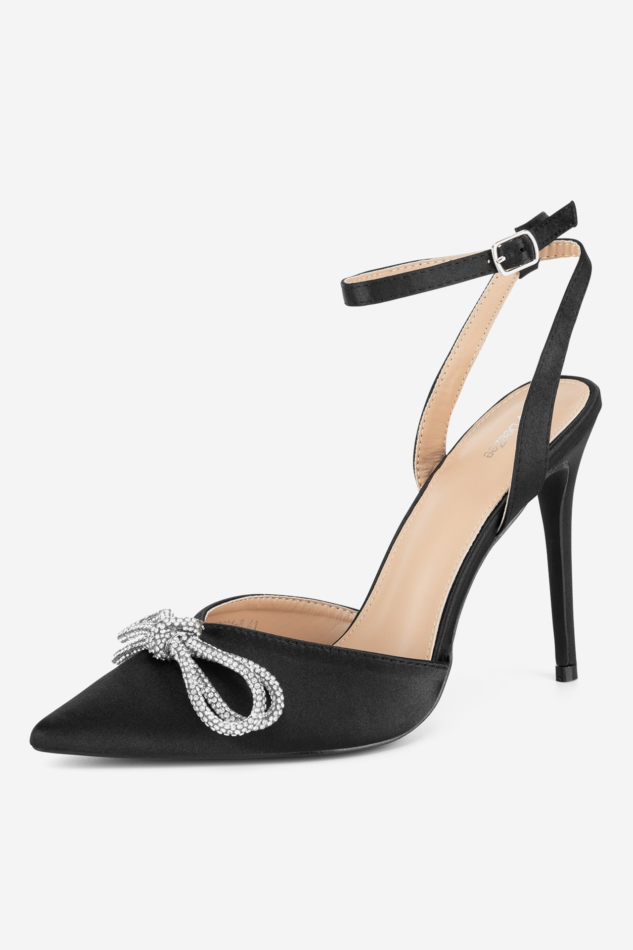 Čevlji z visoko peto Črna