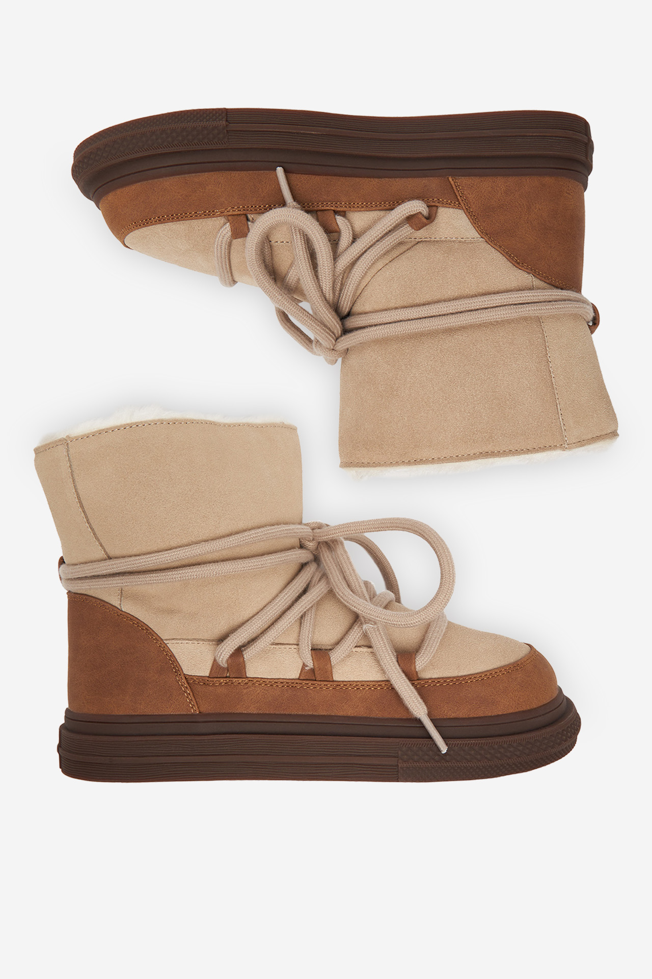 Kotníková obuv HNĚDÁ