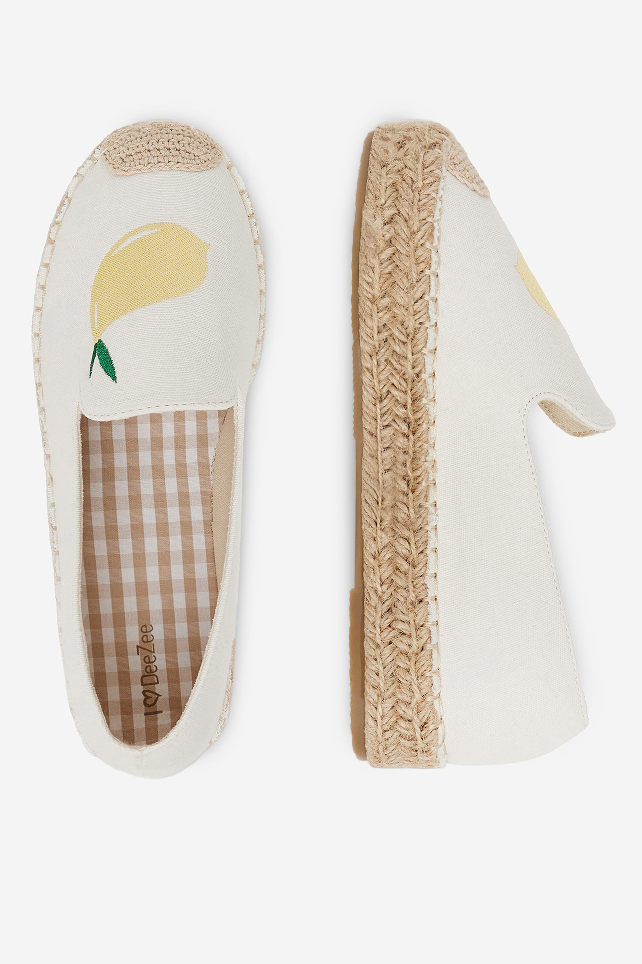 Espadrilky BÍLÁ