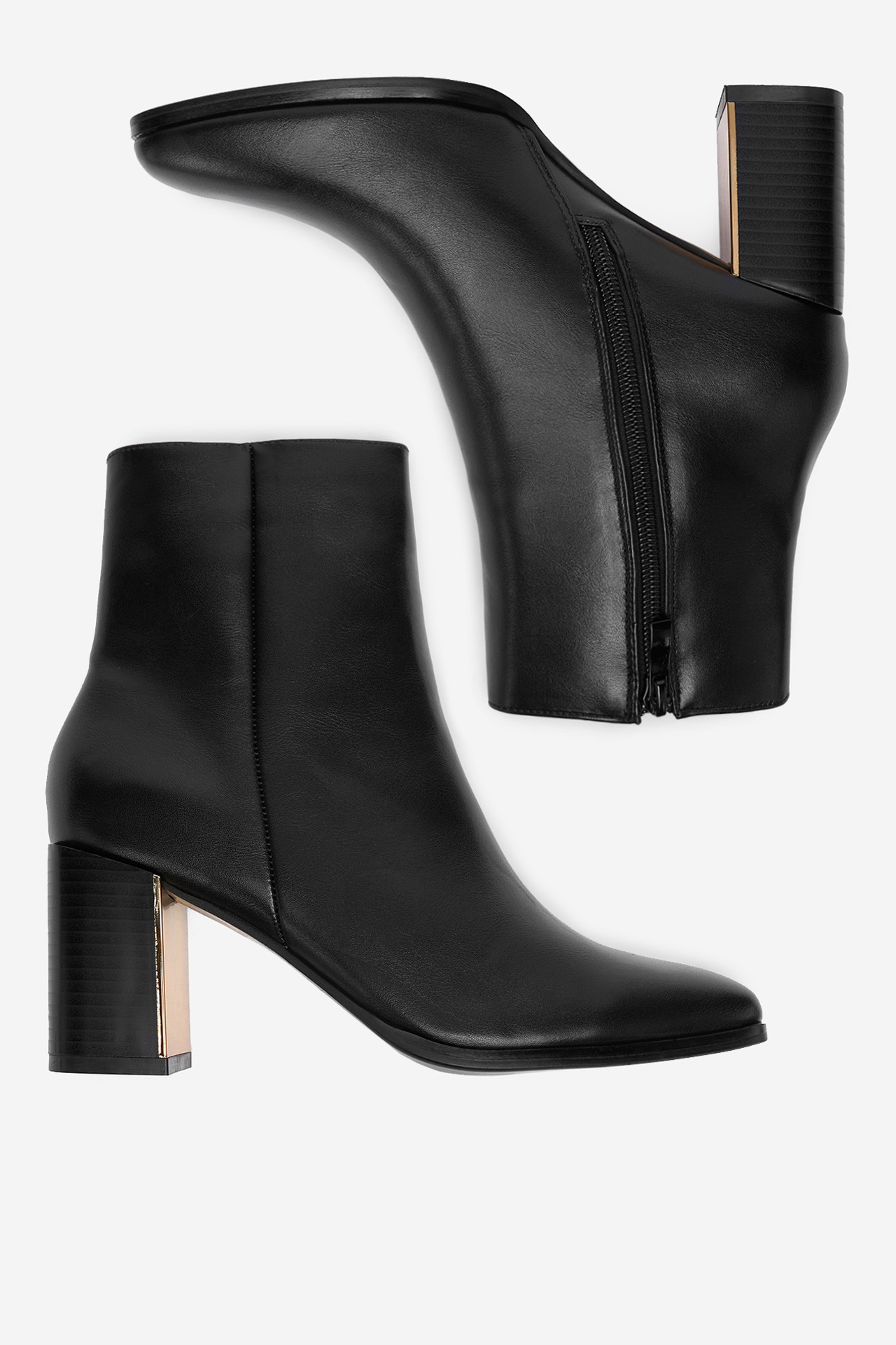 Kotníková obuv ČERNÁ