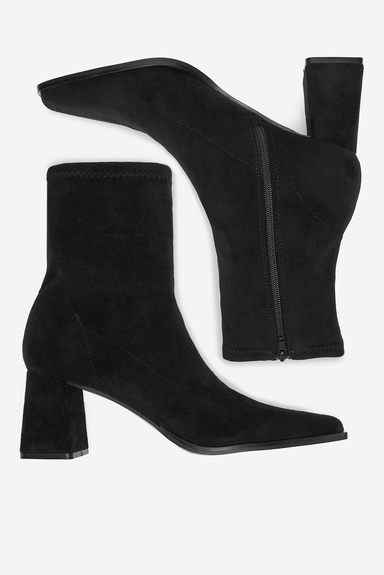 Kotníková obuv ČERNÁ