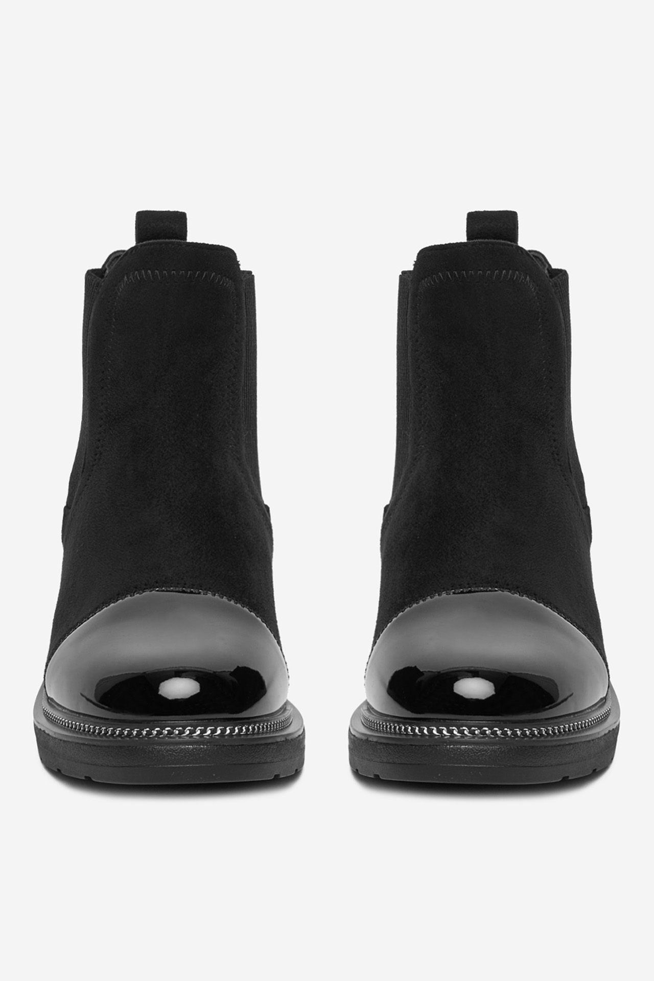 Kotníková obuv ČERNÁ