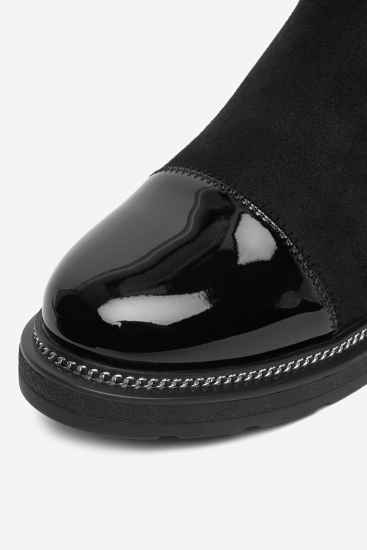 Kotníková obuv ČERNÁ