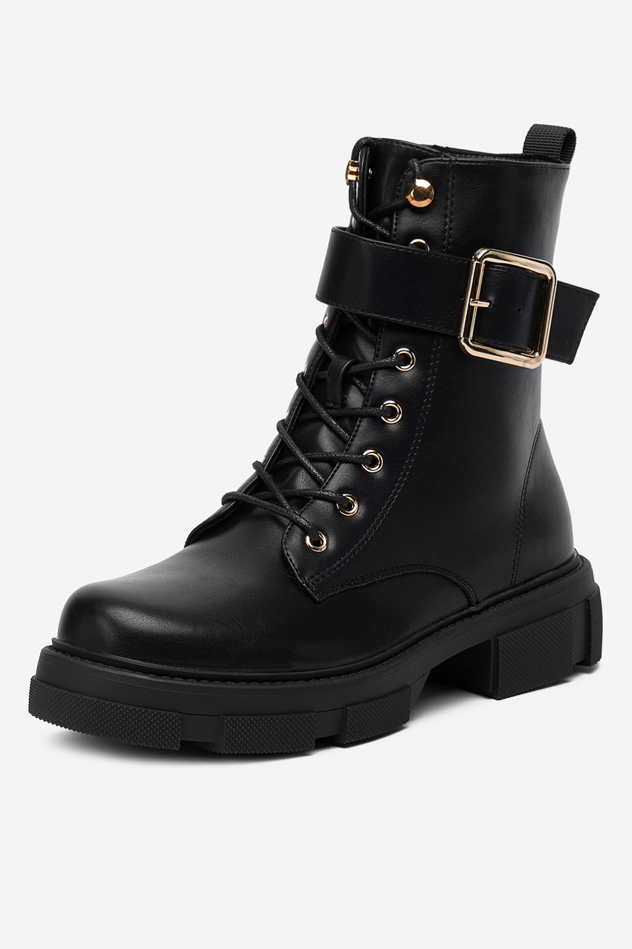 Kotníková obuv ČERNÁ