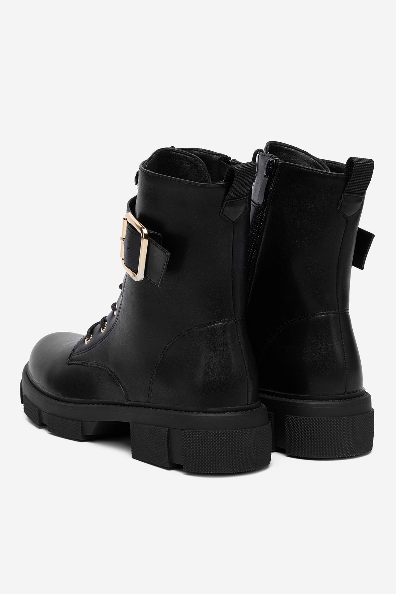 Kotníková obuv ČERNÁ