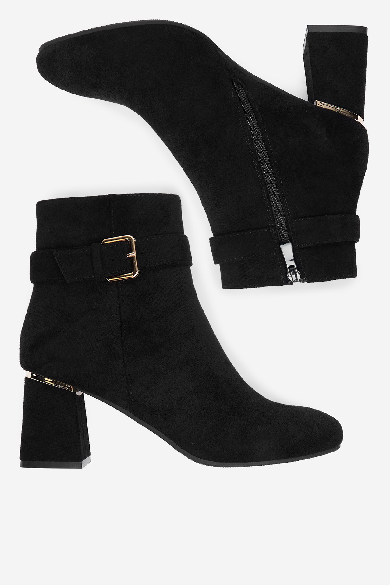 Kotníková obuv ČERNÁ