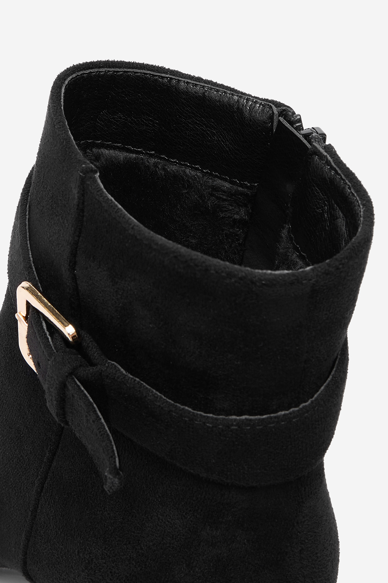 Kotníková obuv ČERNÁ