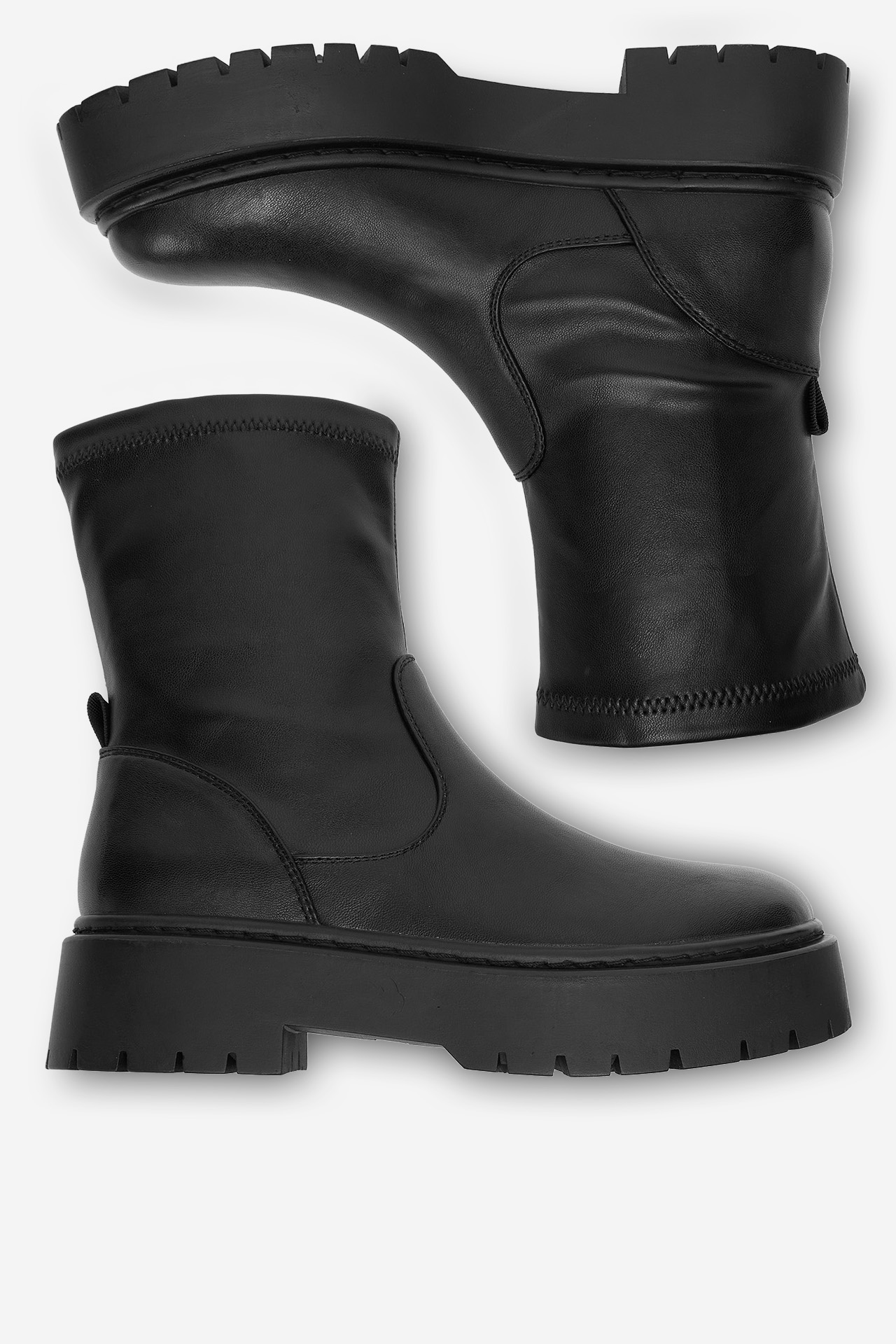 Kotníková obuv ČERNÁ