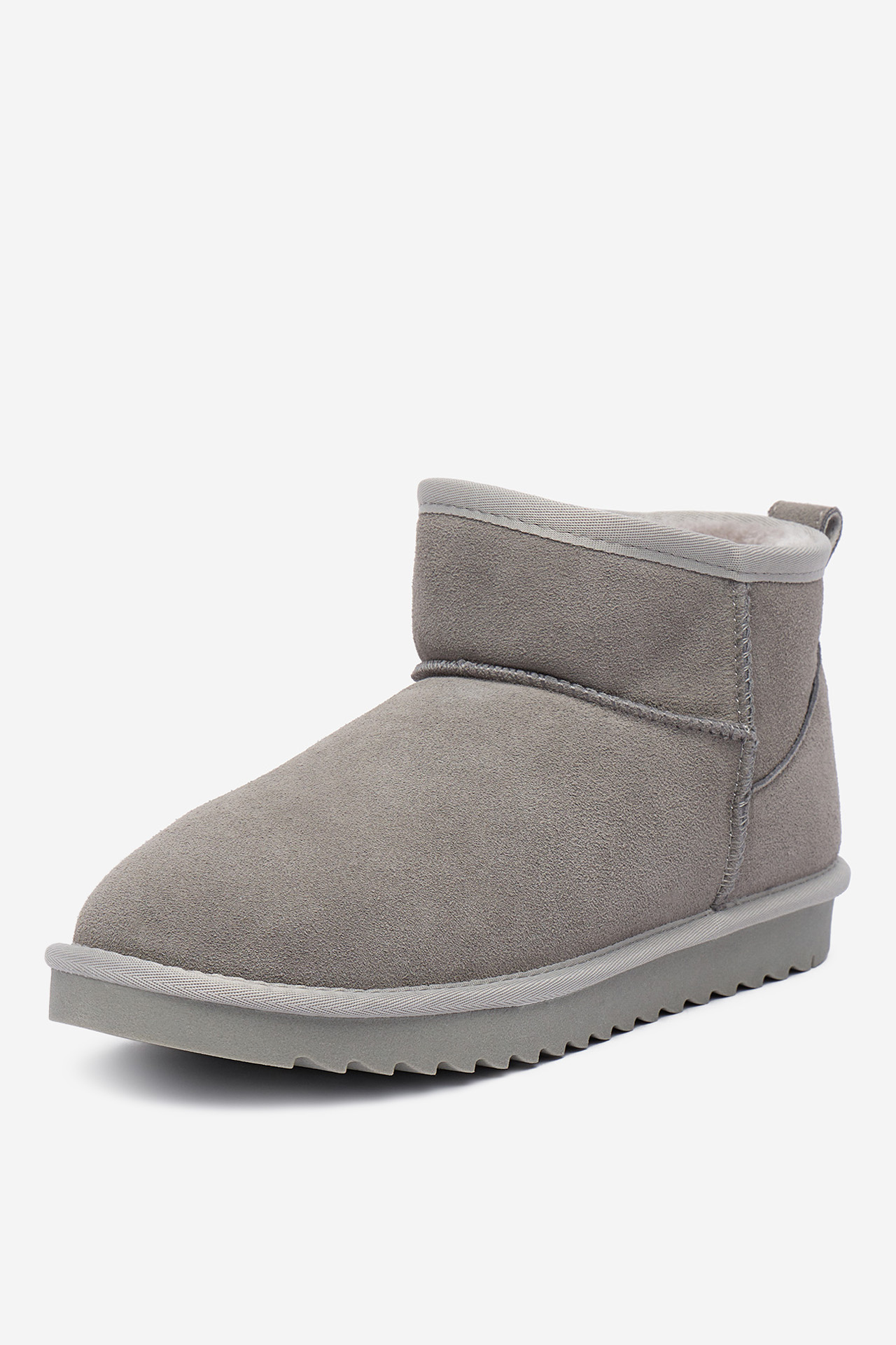 Kotníková obuv TMAVĚ ŠEDÁ