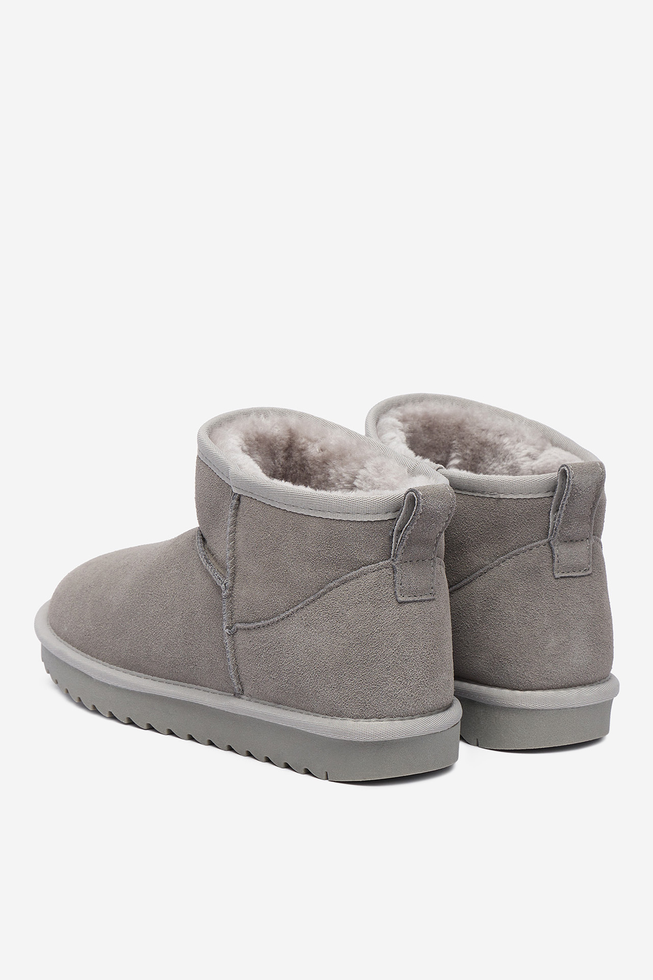 Kotníková obuv TMAVĚ ŠEDÁ