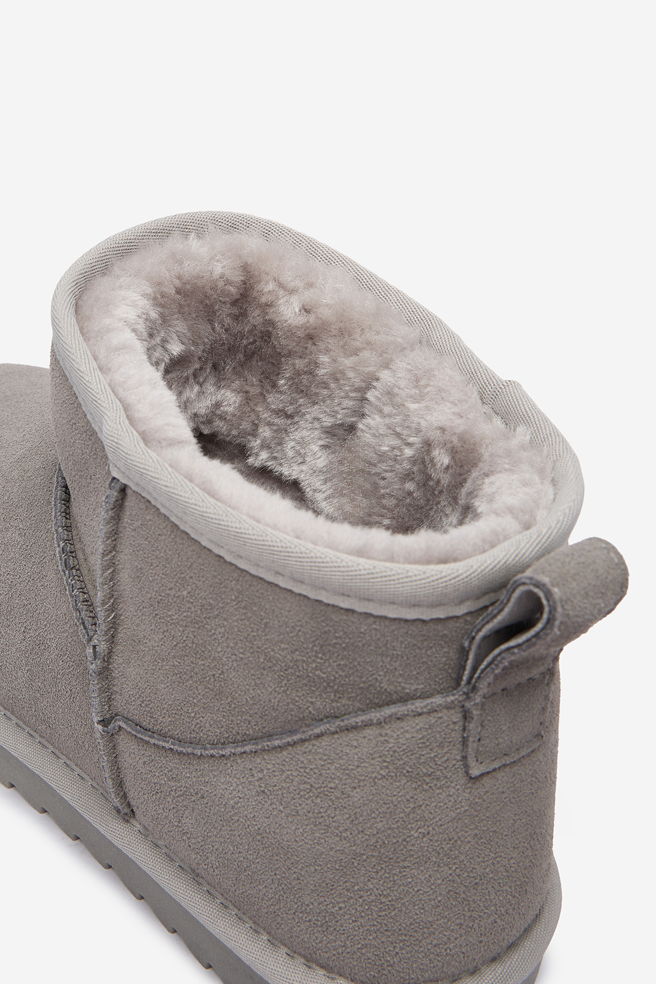 Kotníková obuv TMAVĚ ŠEDÁ