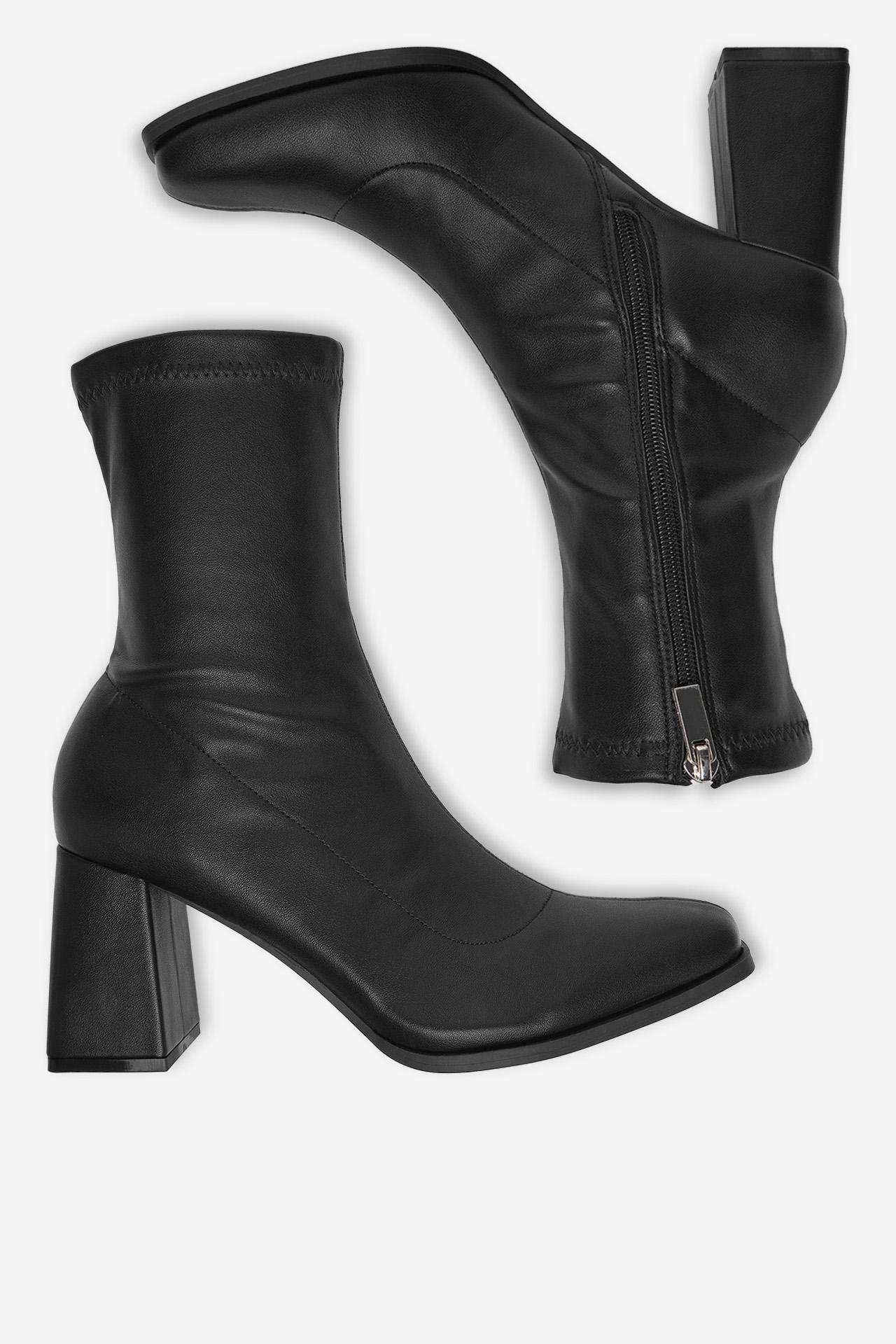 Kotníková obuv ČERNÁ