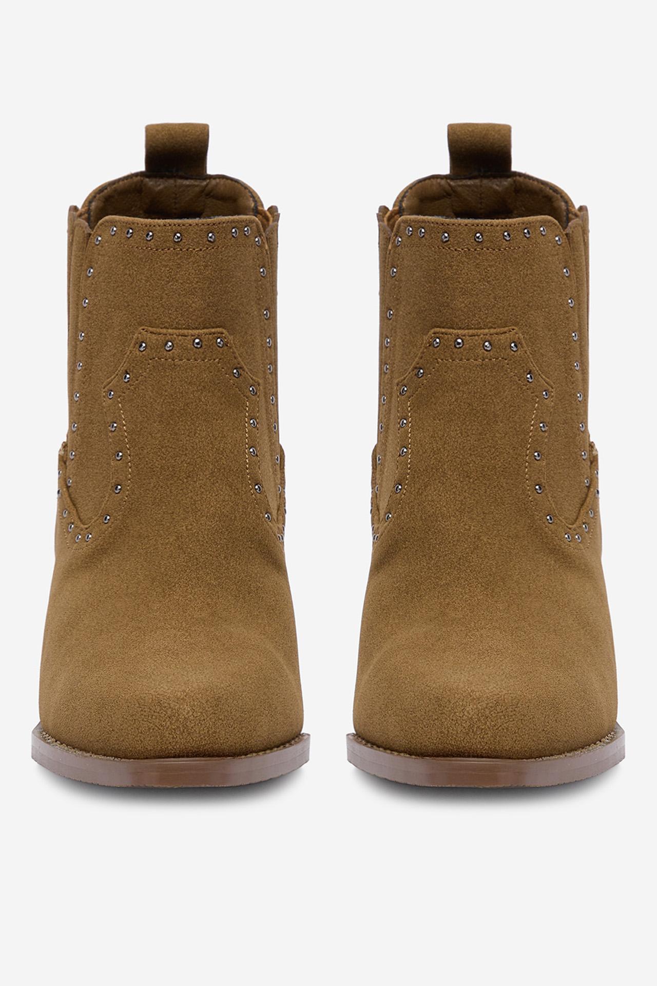 Kotníková obuv HNĚDÁ