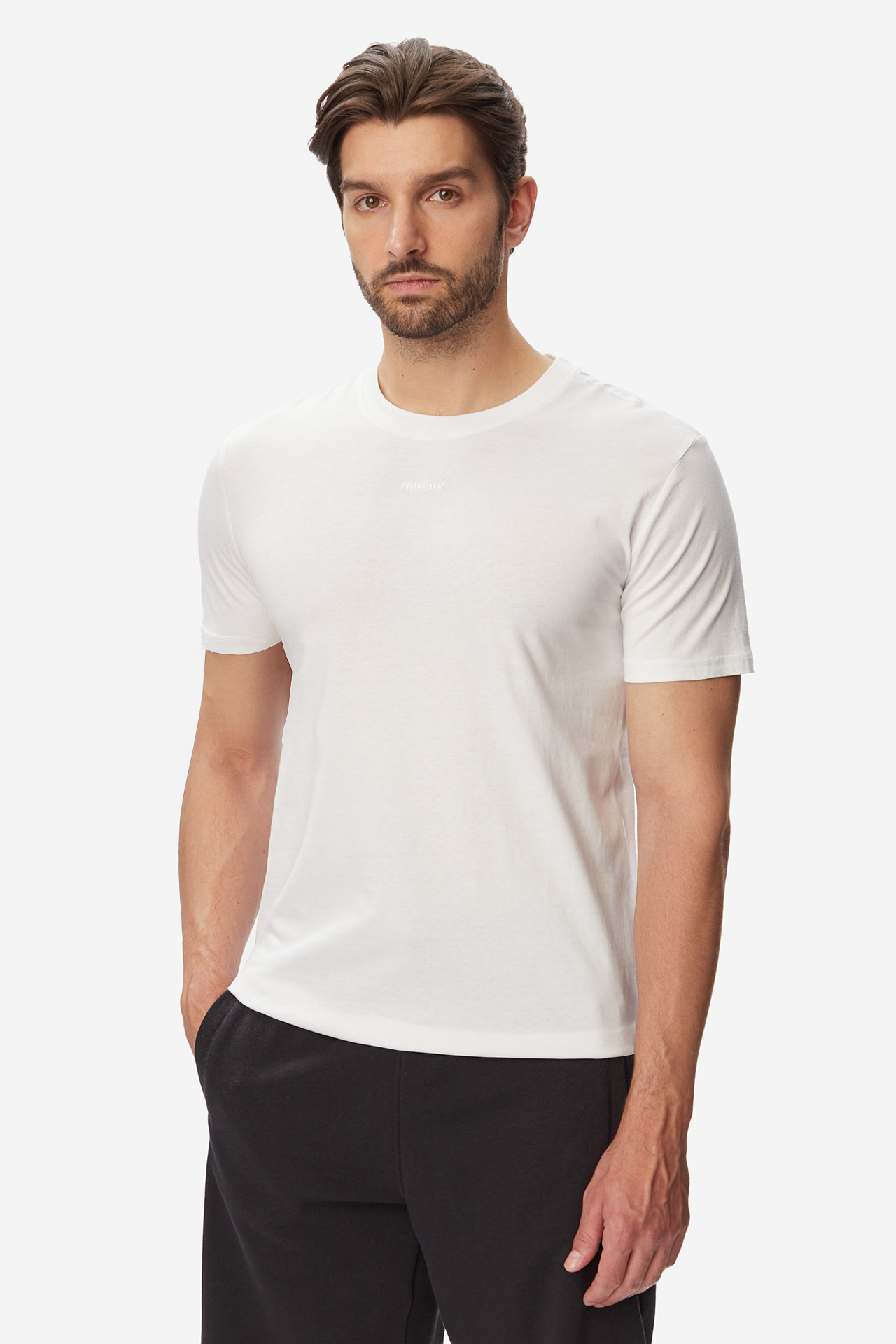 T-shirt Sprandi SS25TSM300KS Biały