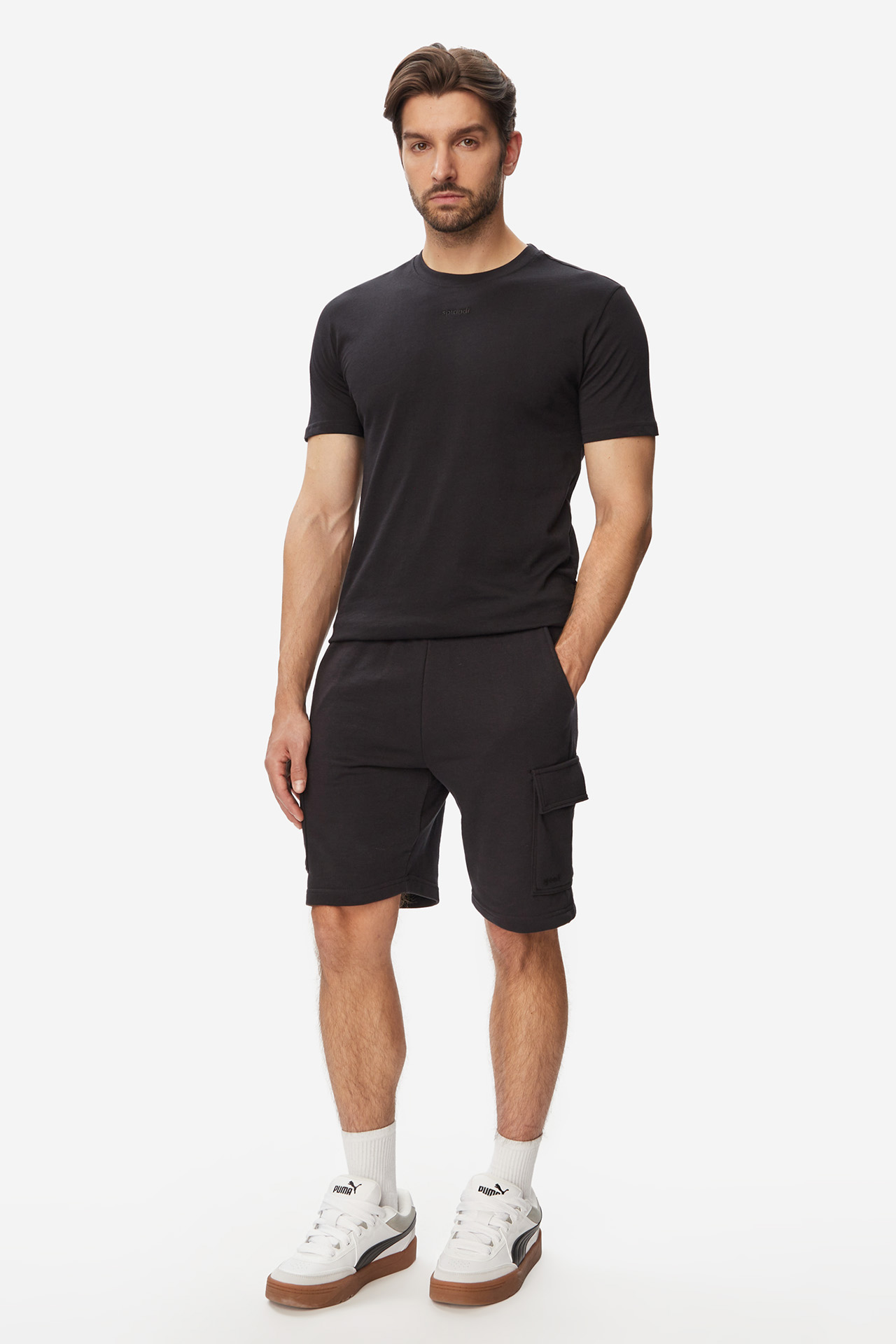 T-shirt Sprandi SS25TSM300KS Biały