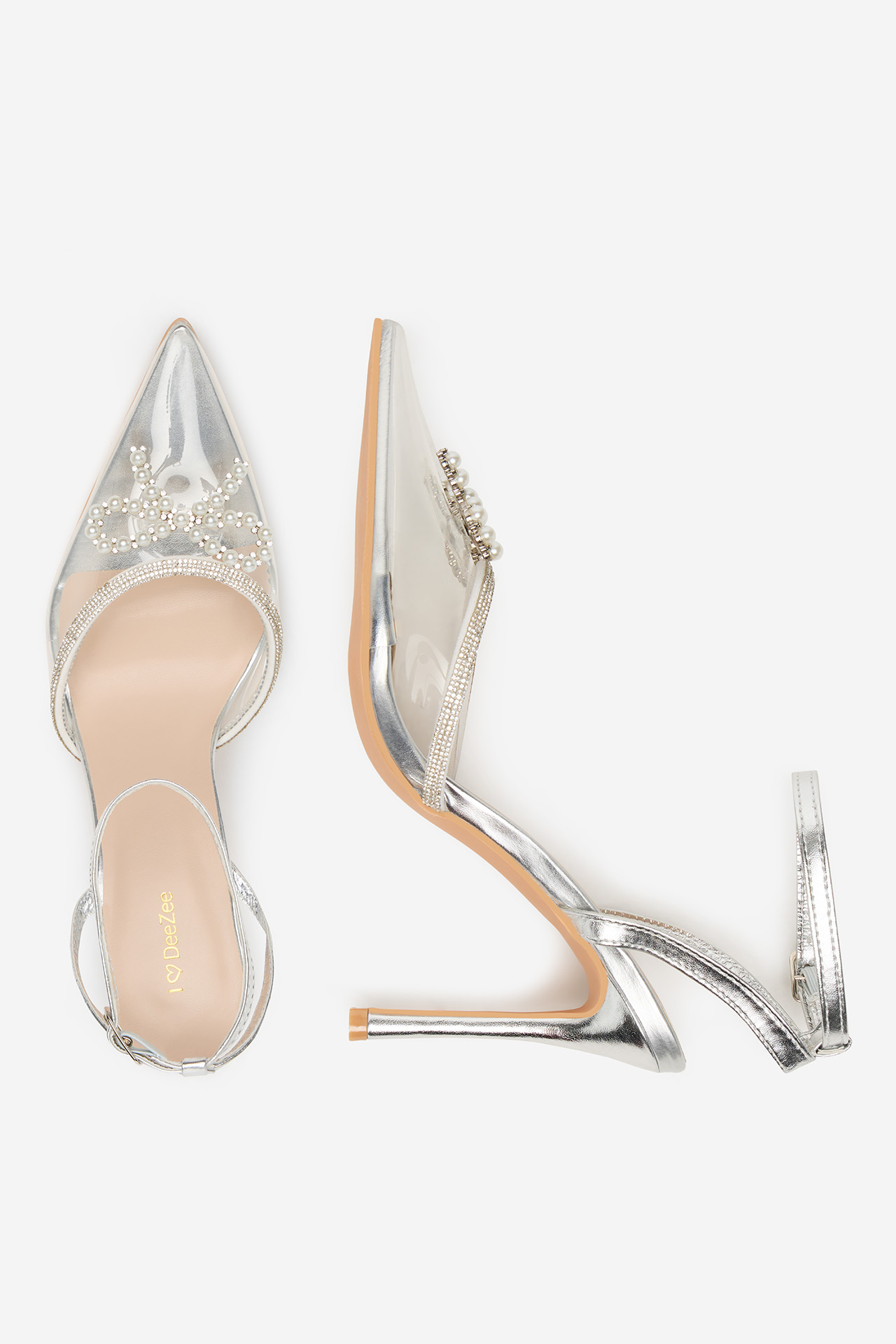 Sandály Průhledná