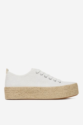 Espadrile DeeZee SH-053 Bela
