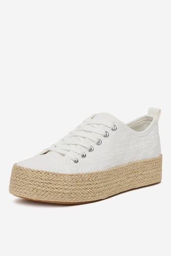 Espadrile DeeZee SH-053 Bela
