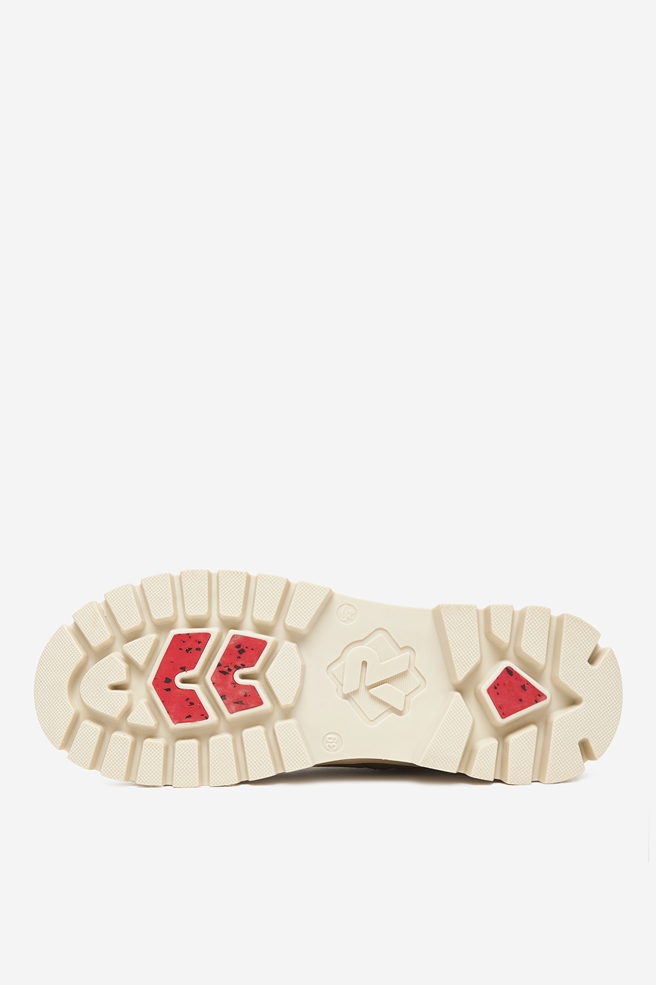 Gležnjače s vezicama Bež