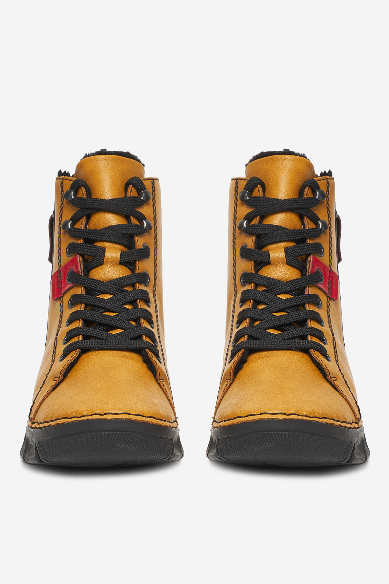 Kotníková obuv Žlutá