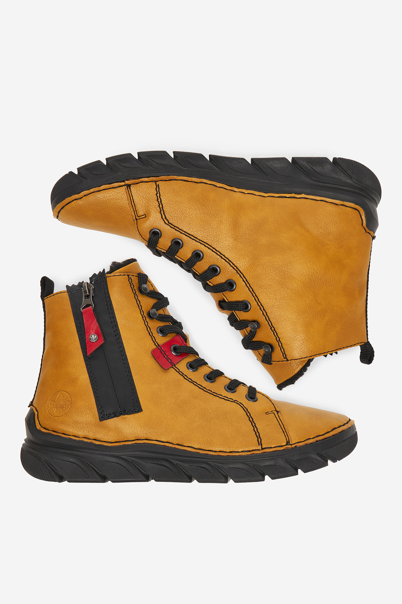 Kotníková obuv Žlutá