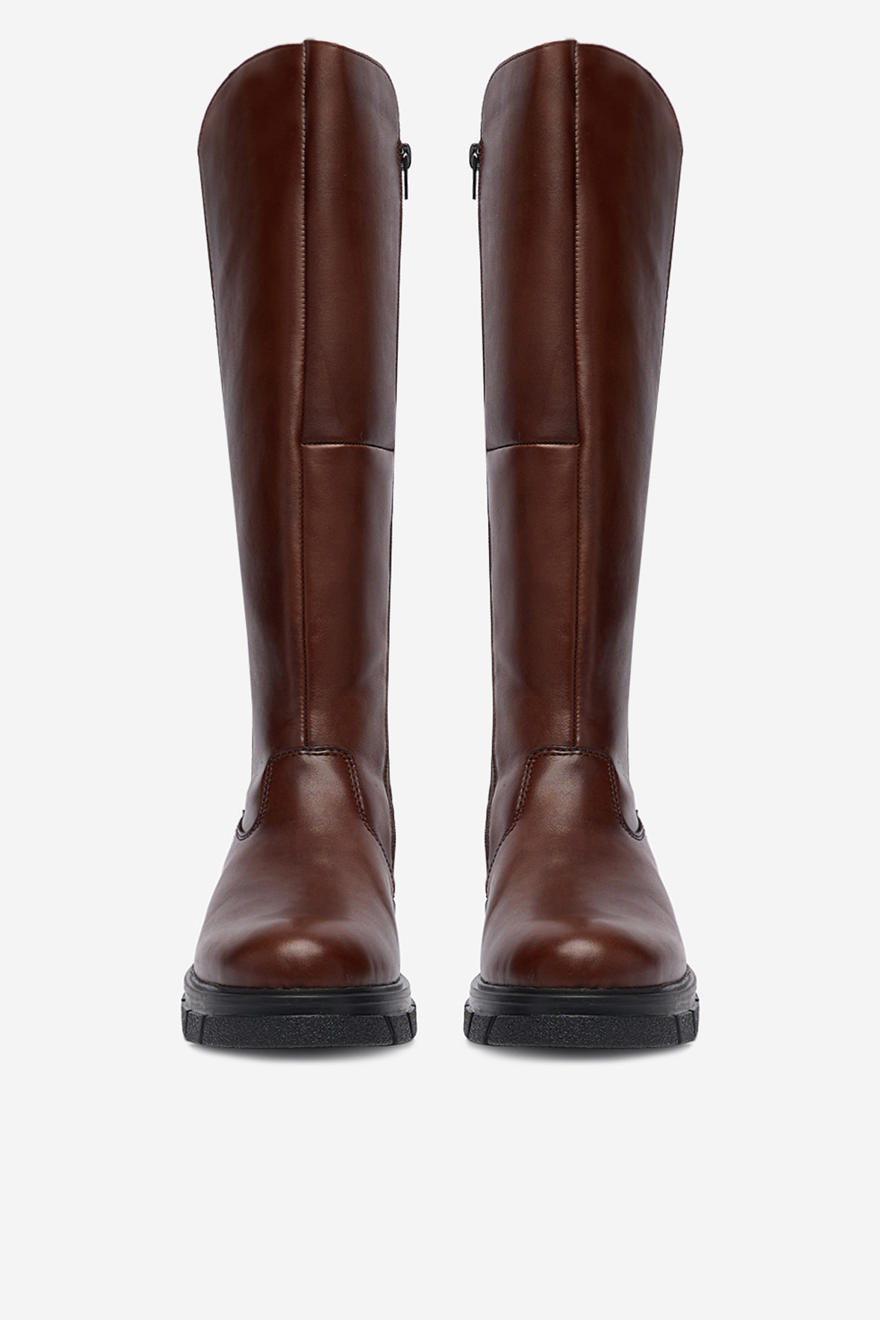 Kozačky Tmavě hnědá