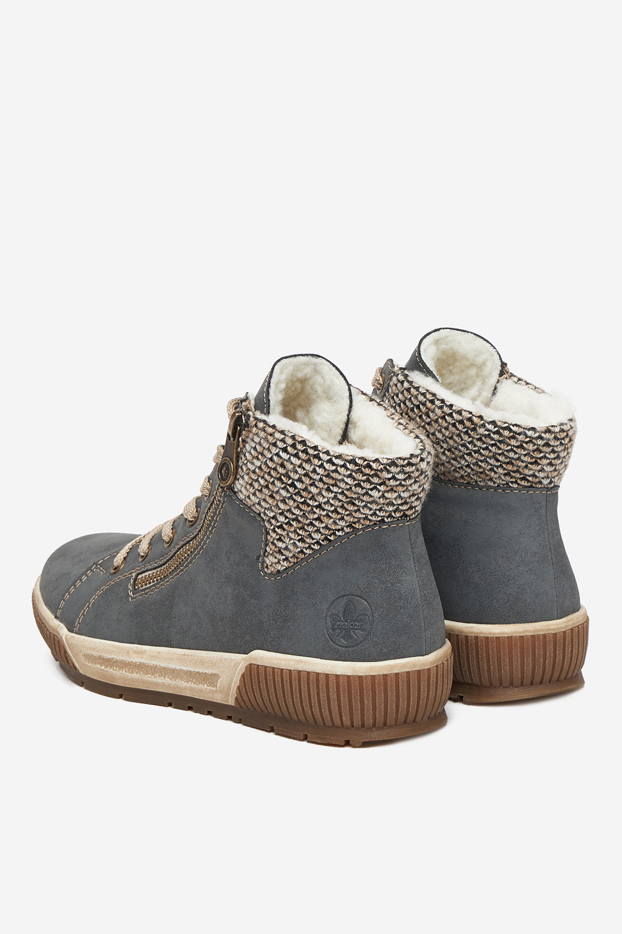 Kotníková obuv Temný blankyt