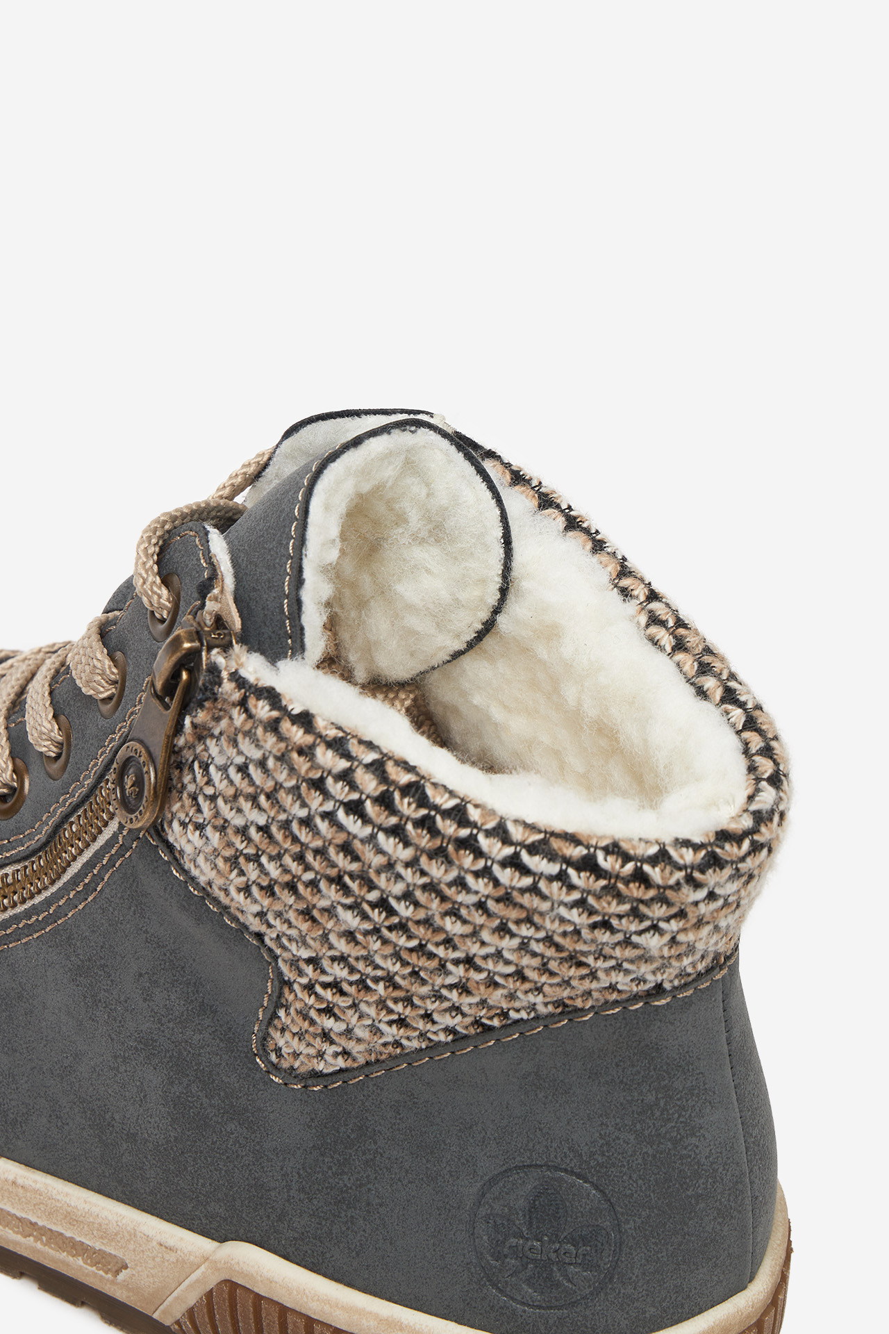 Kotníková obuv Temný blankyt