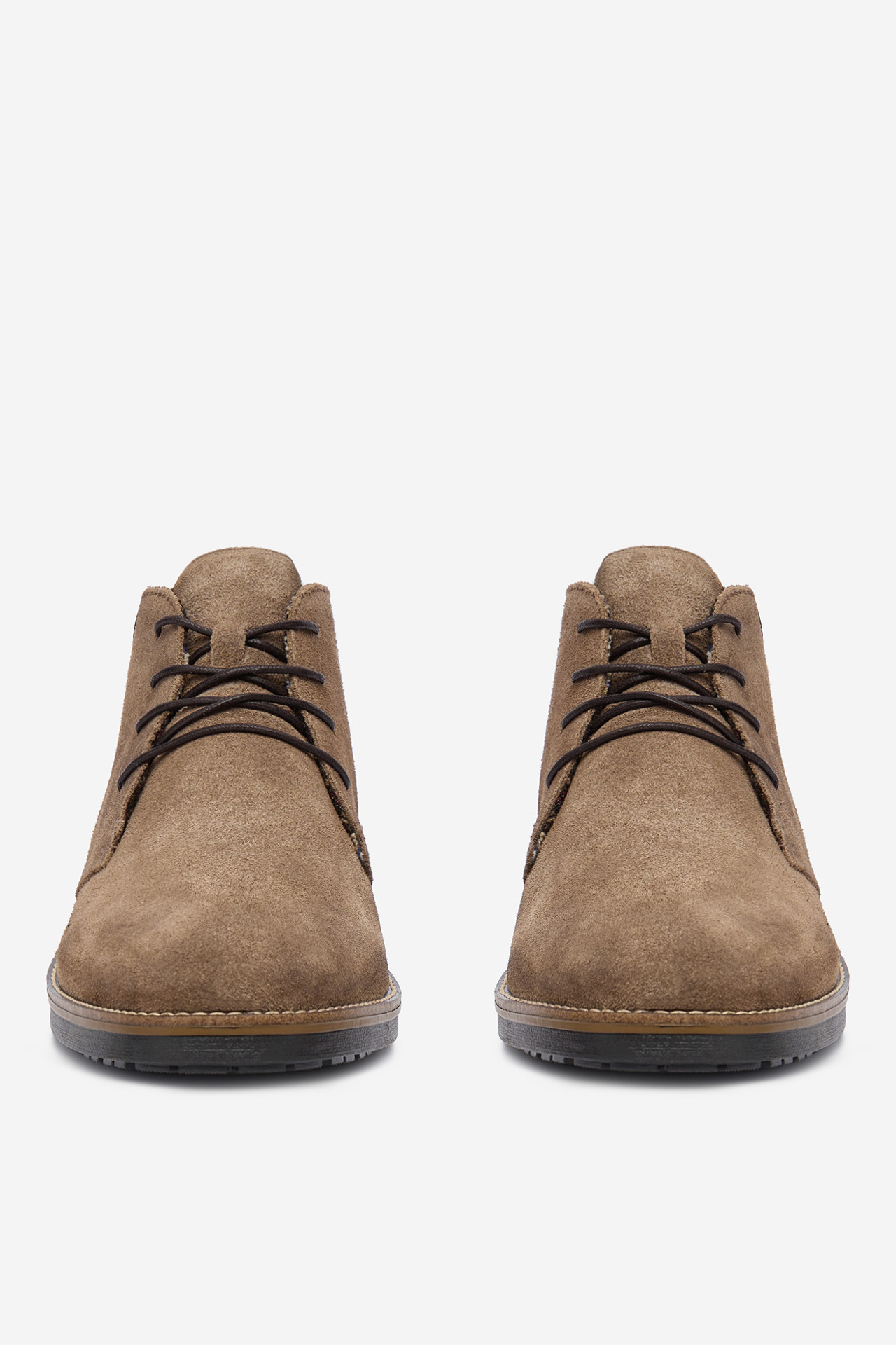 Kotníková obuv Světle hnědá