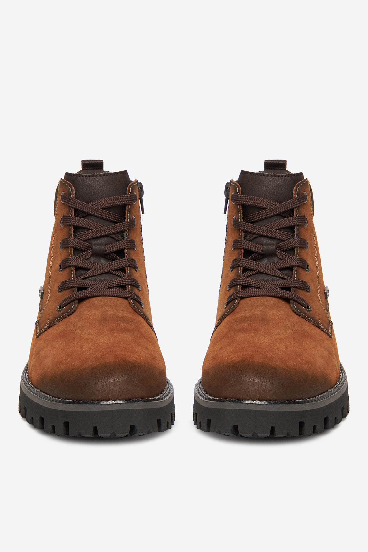 Kotníková obuv Hnědá