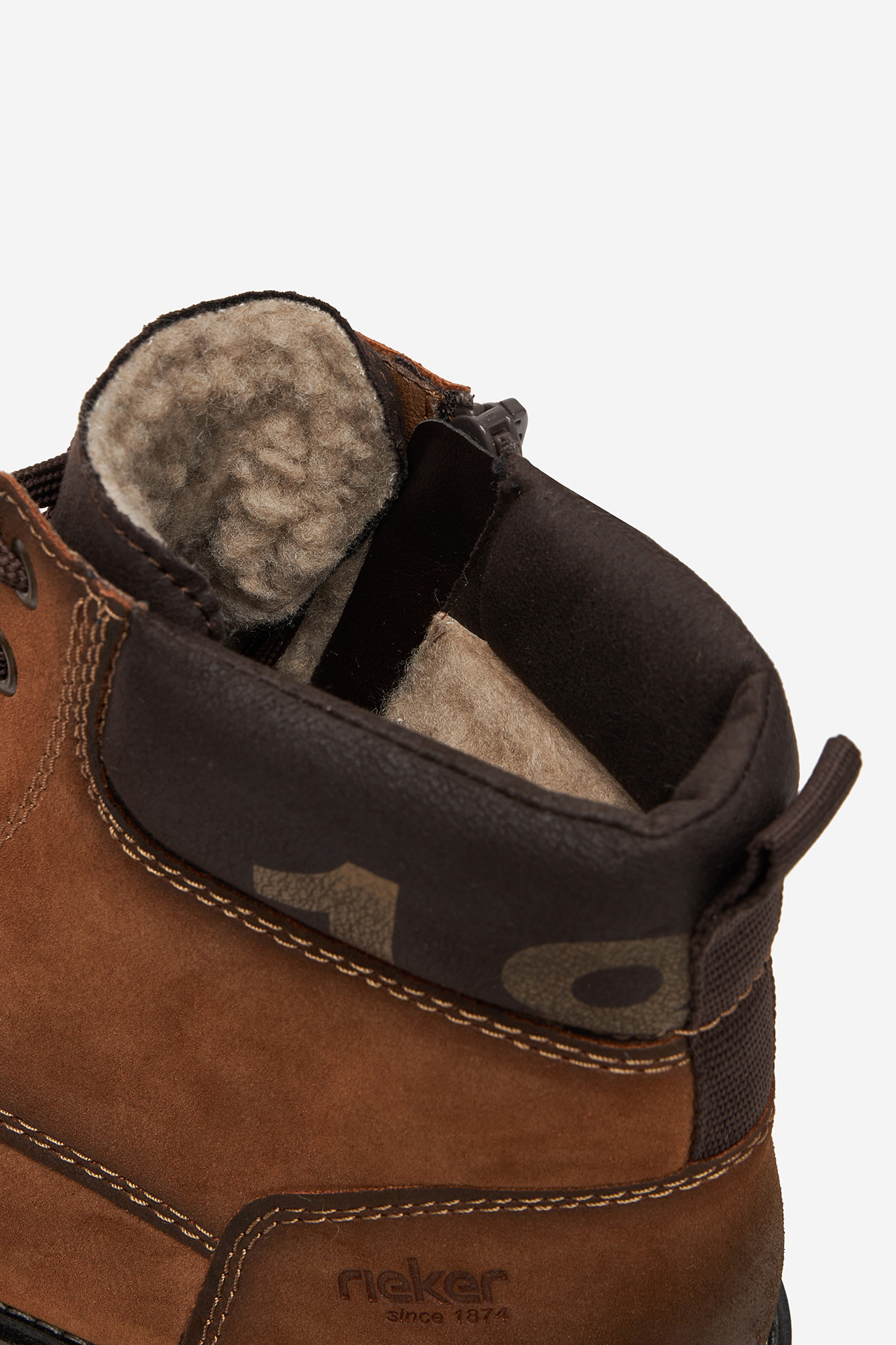 Kotníková obuv Hnědá