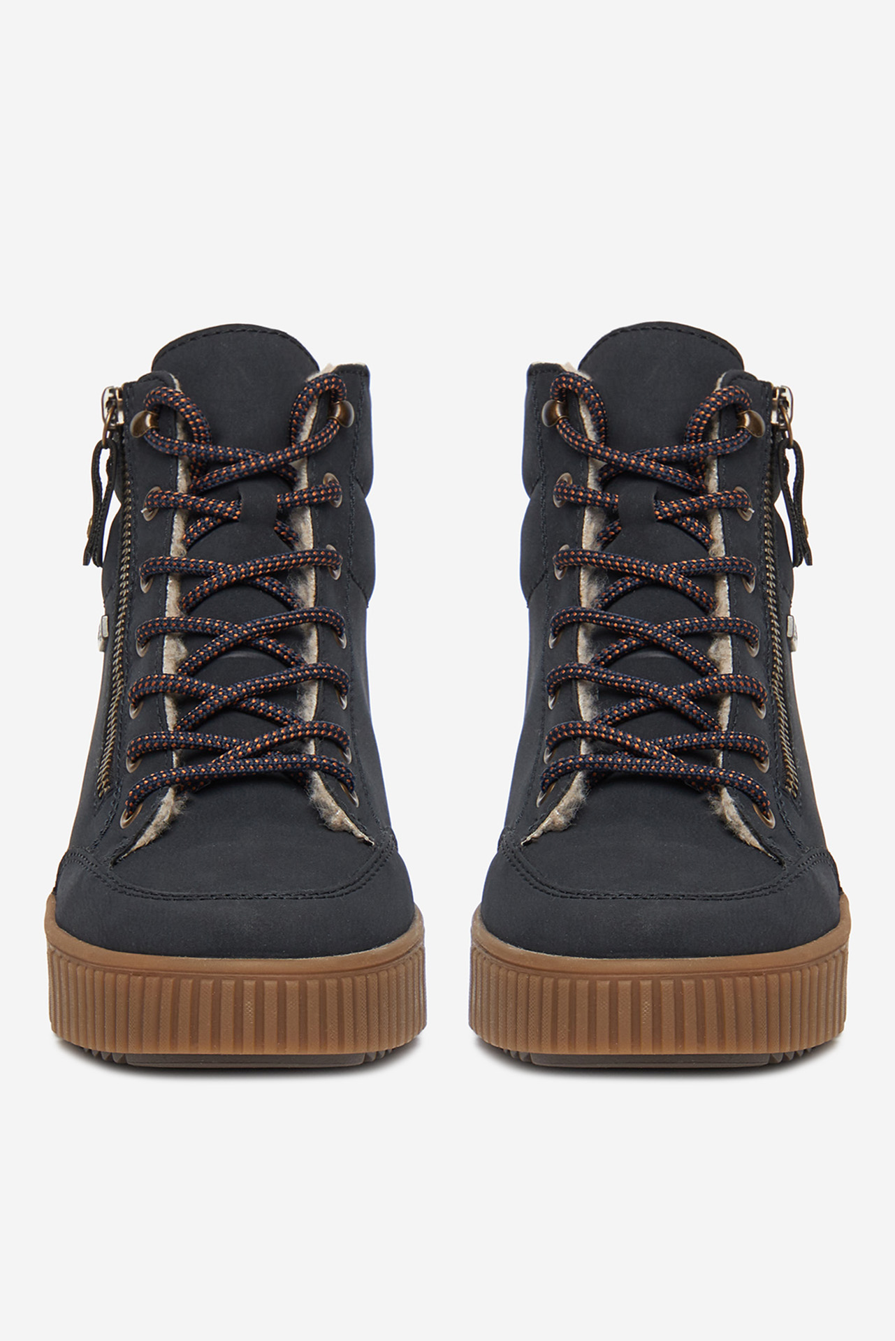 Gležnjače s vezicama Tamnoplava