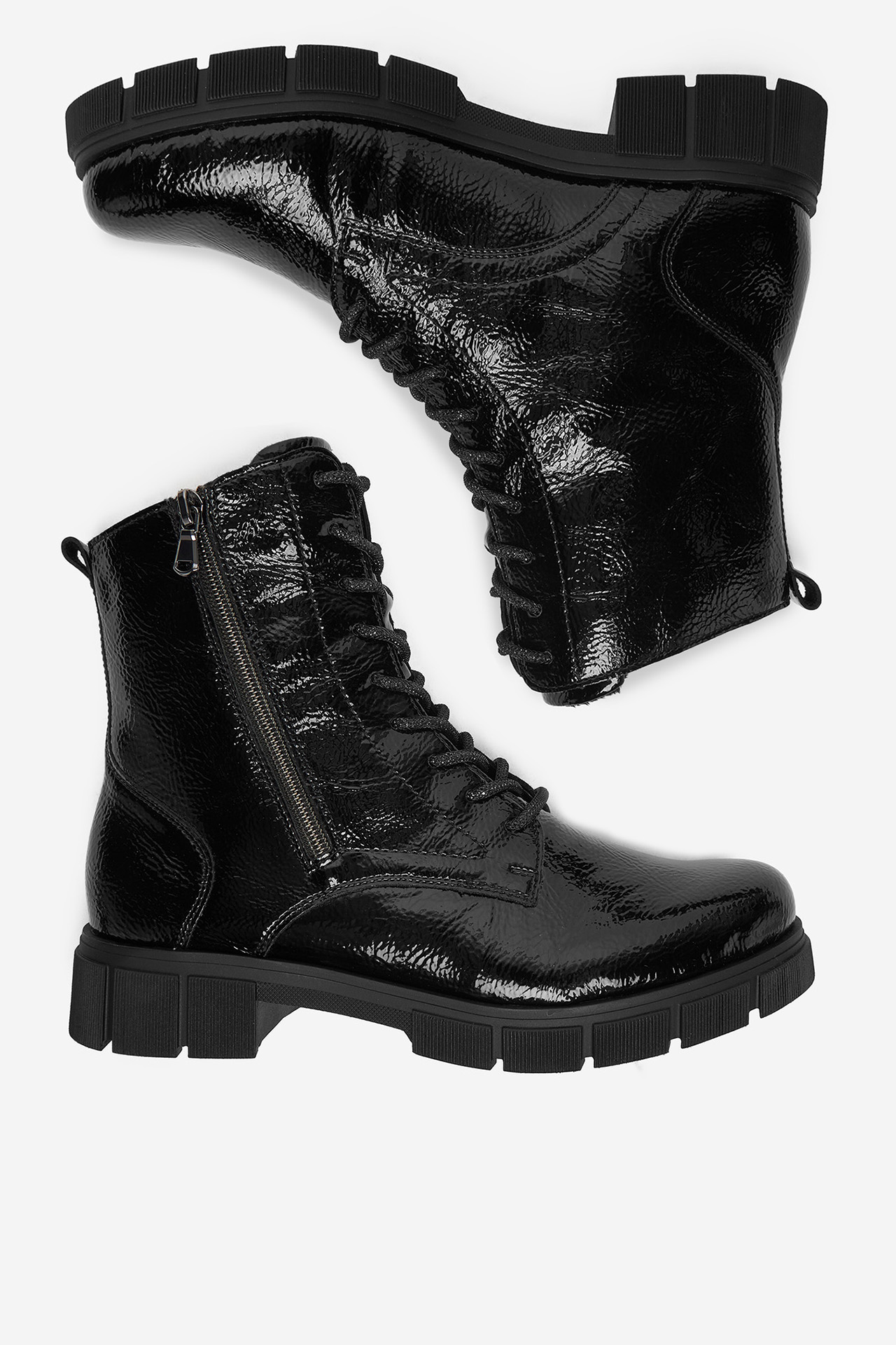 Kotníková obuv Černá