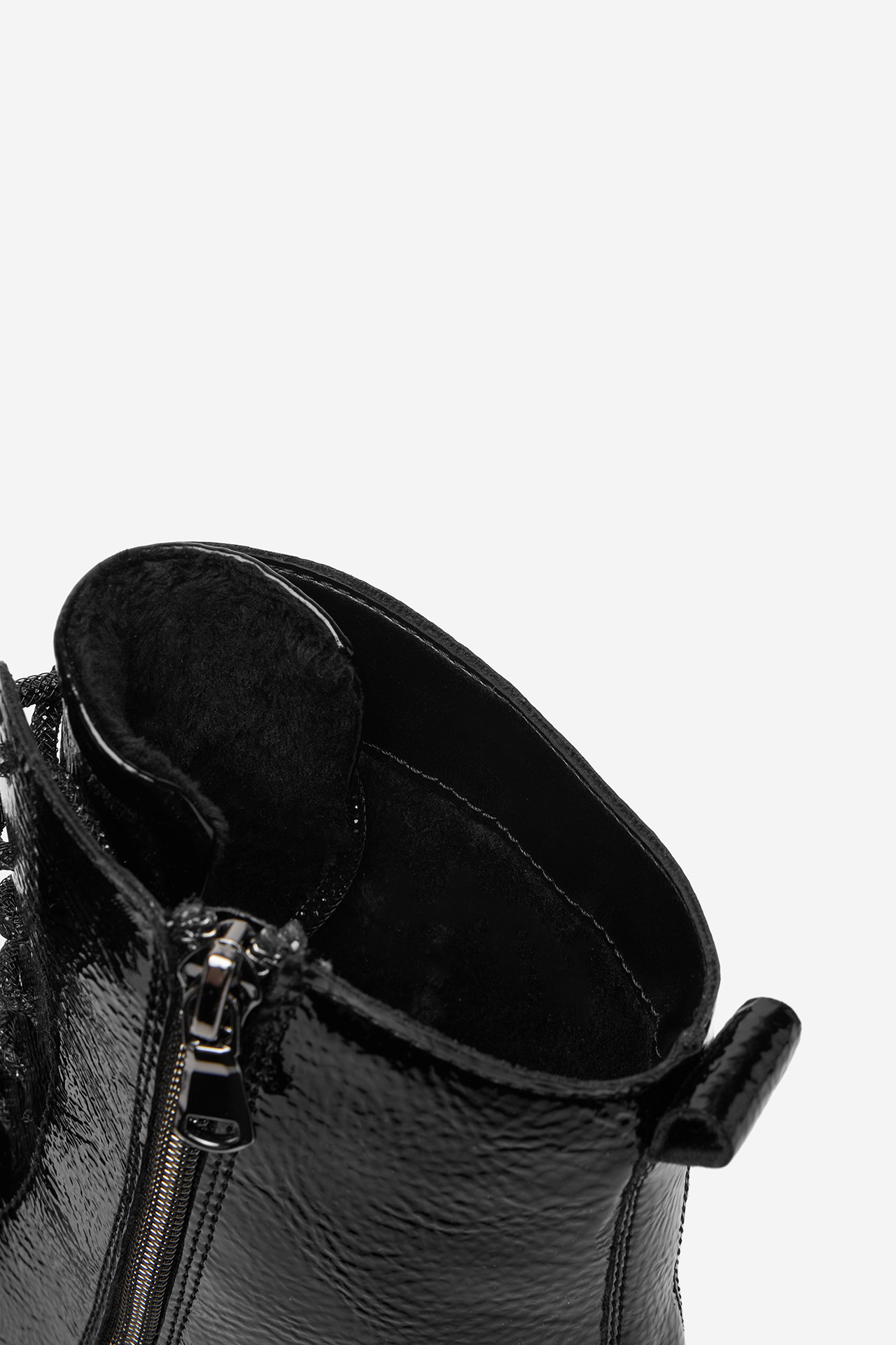 Kotníková obuv Černá