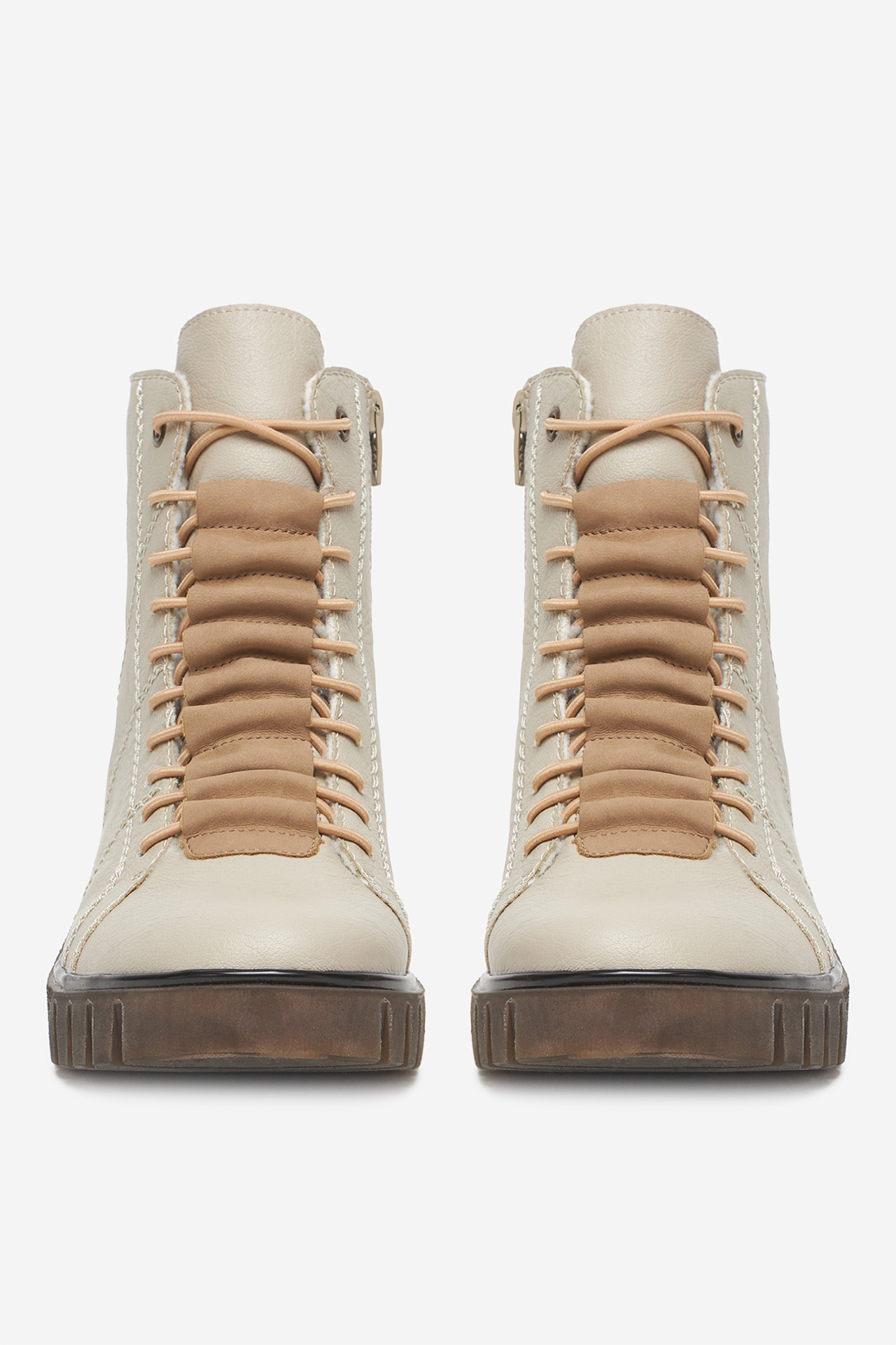 Kotníková obuv Béžová