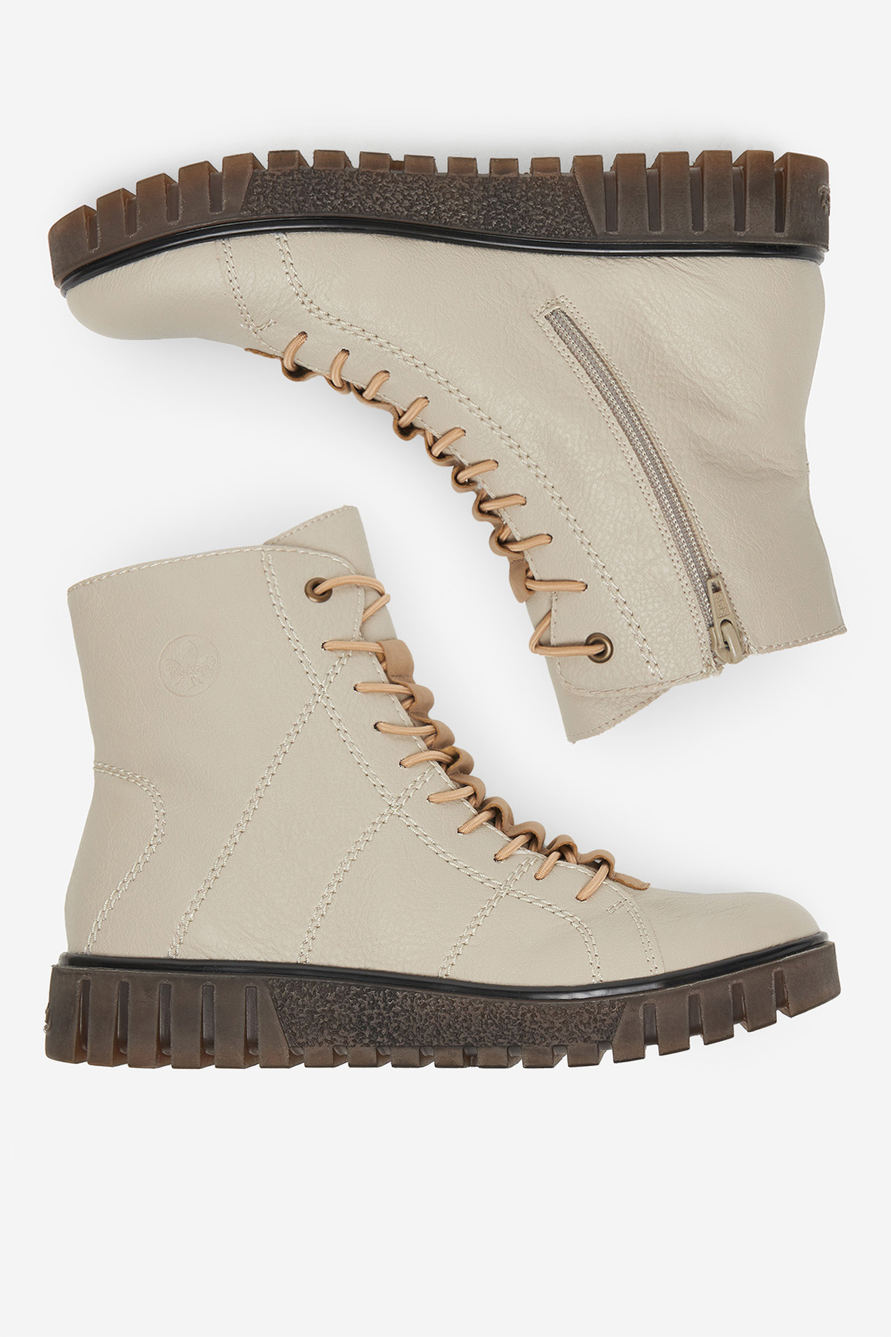 Kotníková obuv Béžová