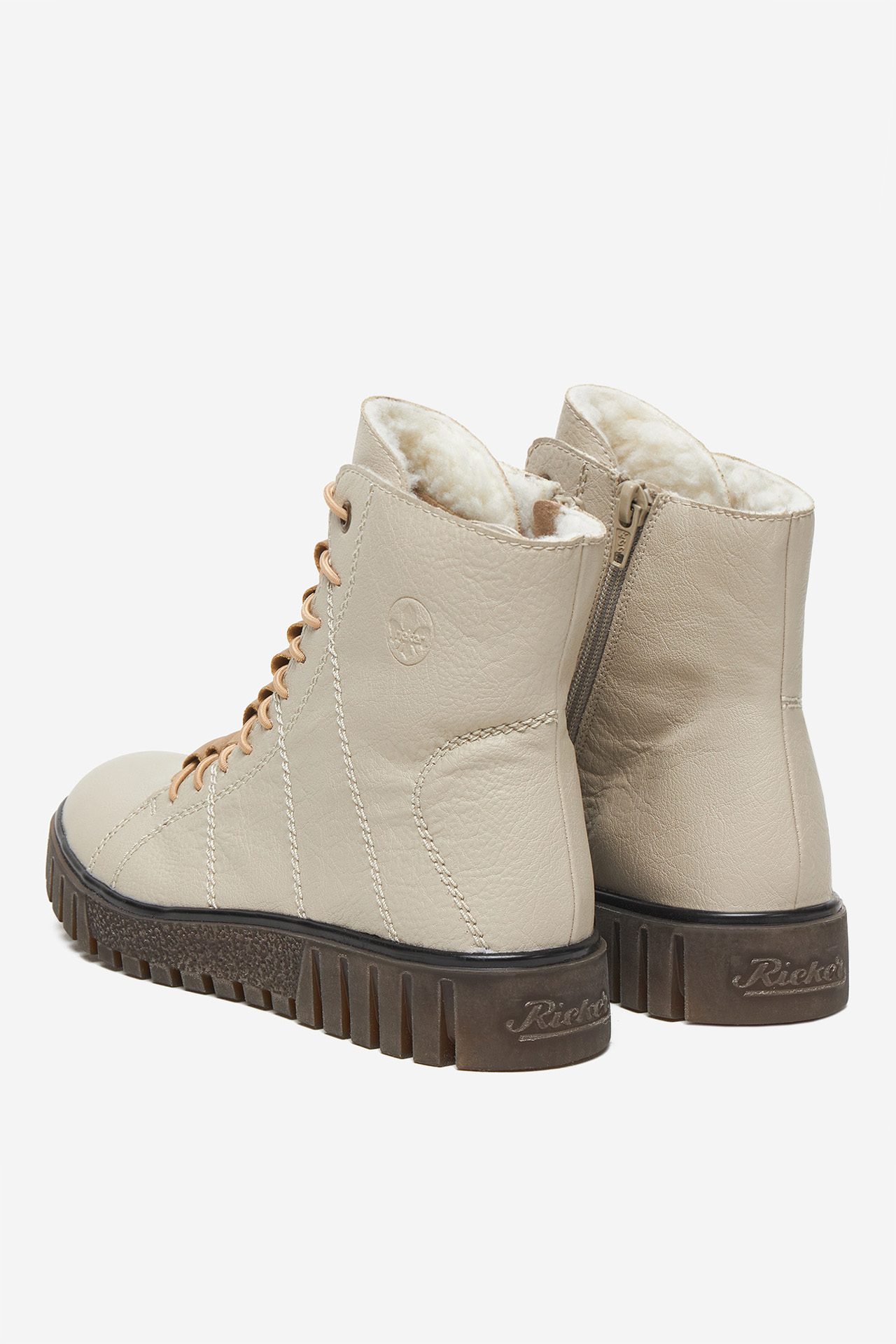 Kotníková obuv Béžová