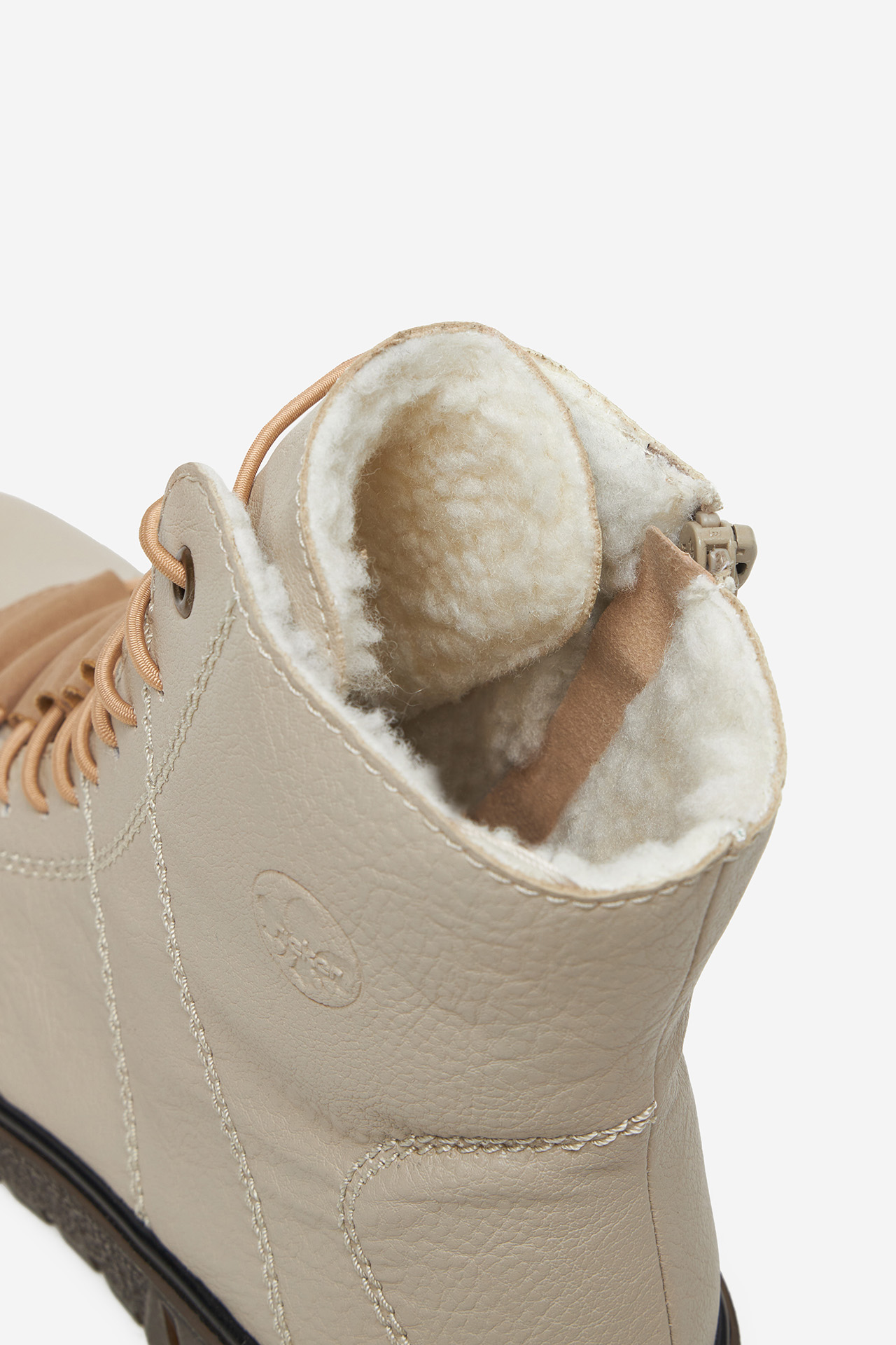 Kotníková obuv Béžová