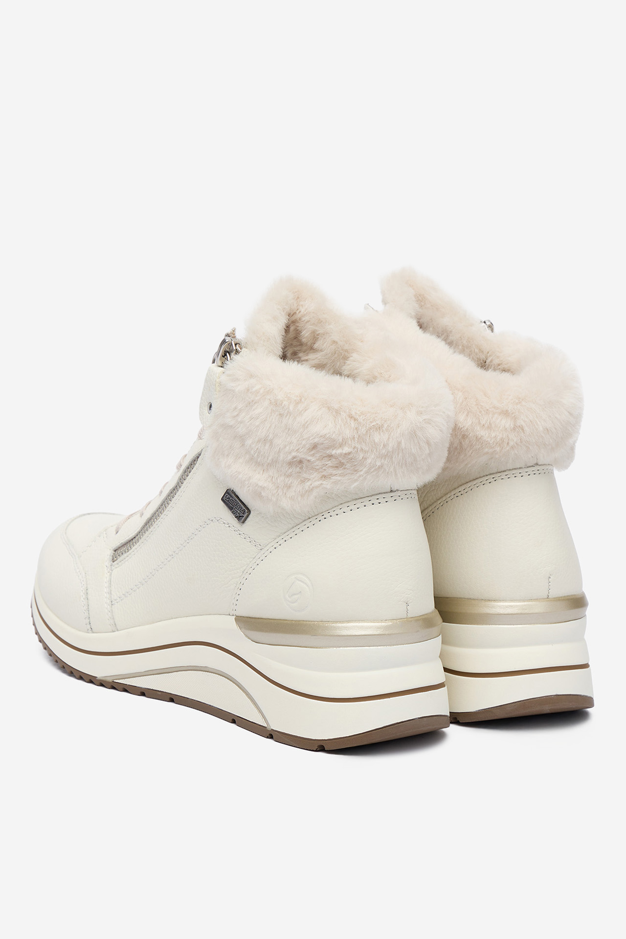 Kotníková obuv Krémová