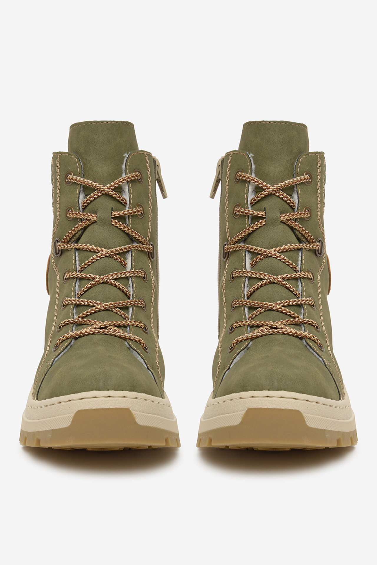 Kotníková obuv Zelená