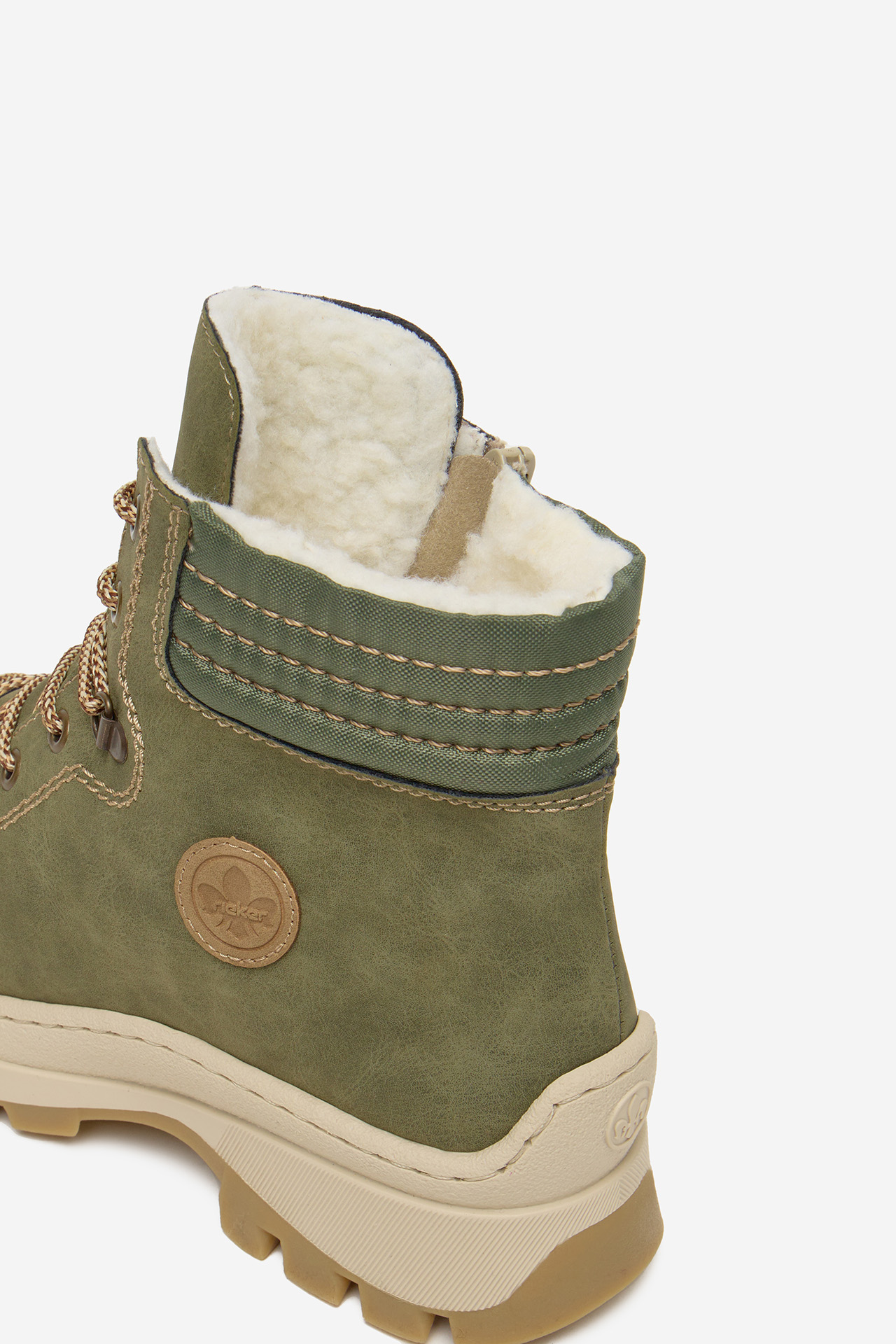 Kotníková obuv Zelená