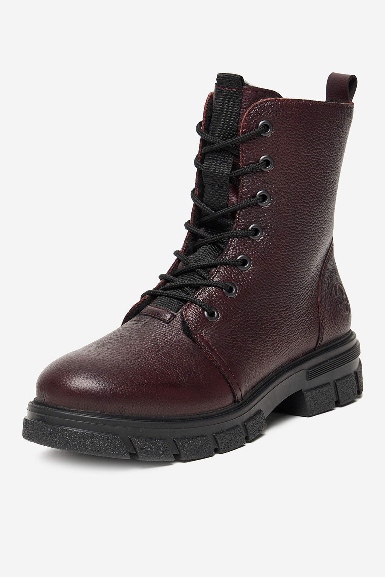 Kotníková obuv Vínový