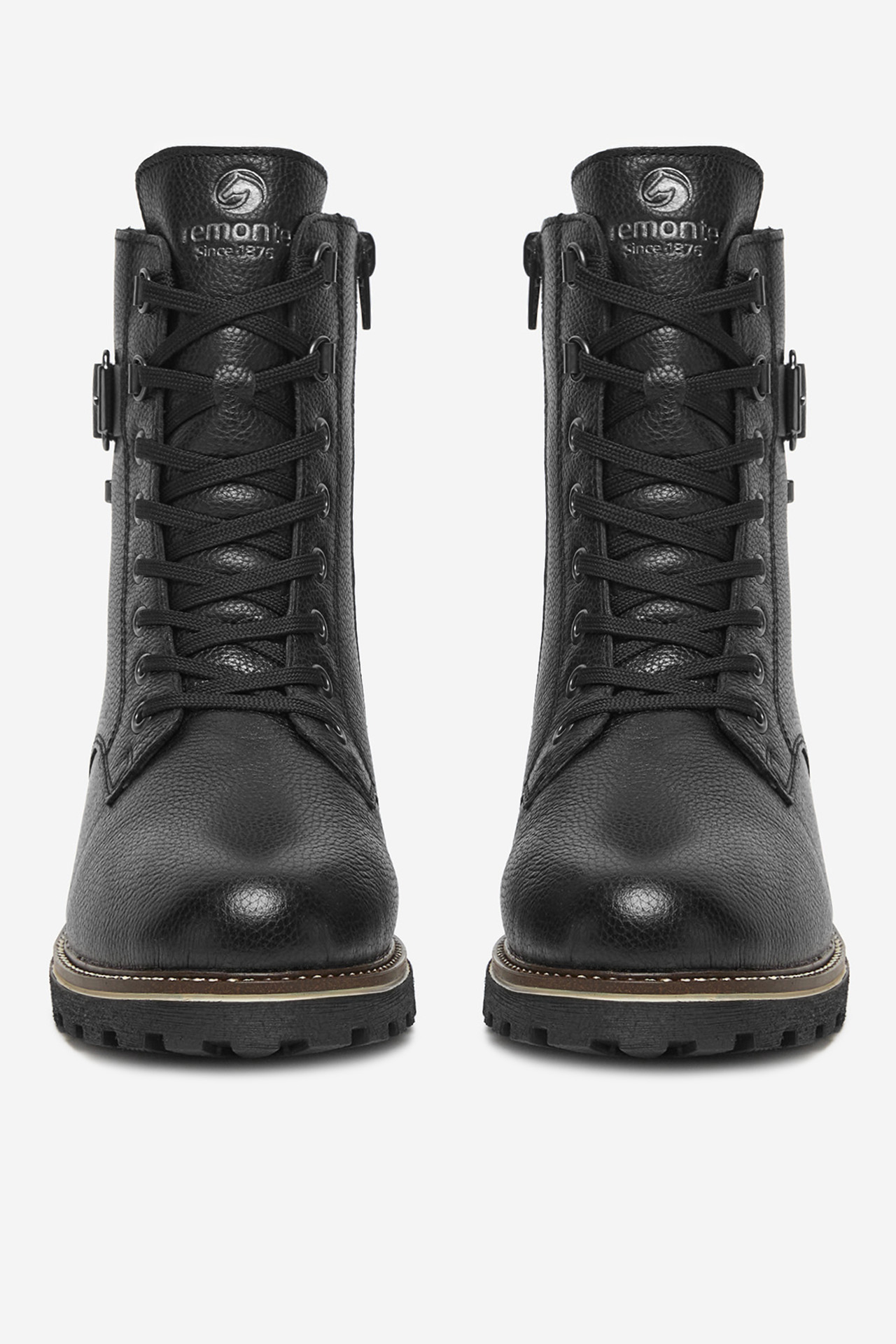 Šnurovacie topánky Čierna