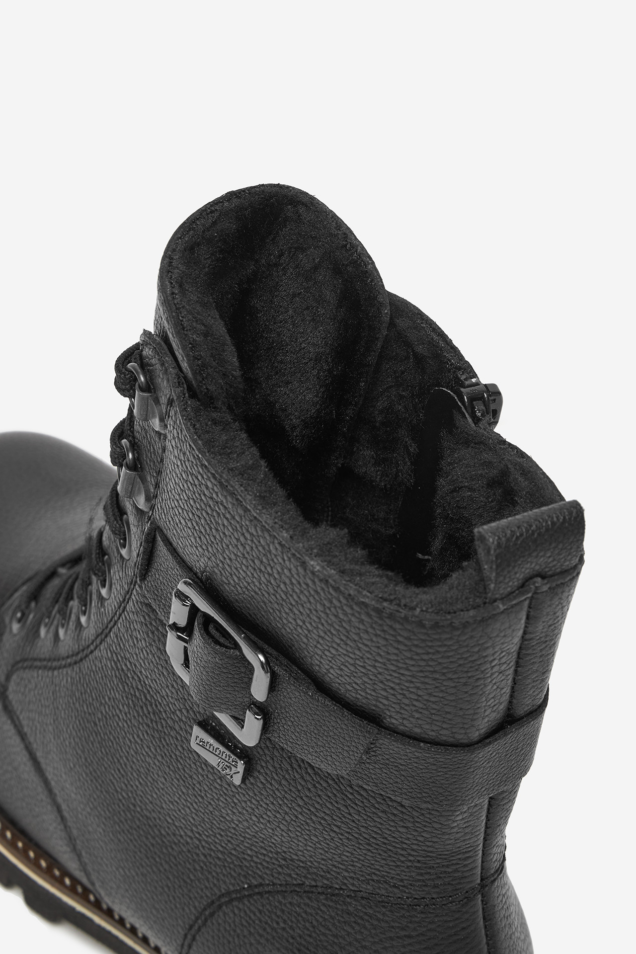 Šnurovacie topánky Čierna