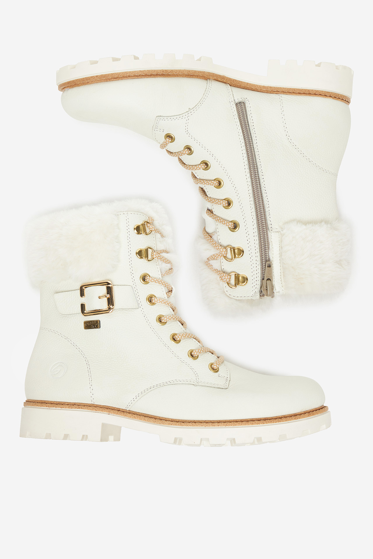 Kotníková obuv Bílá